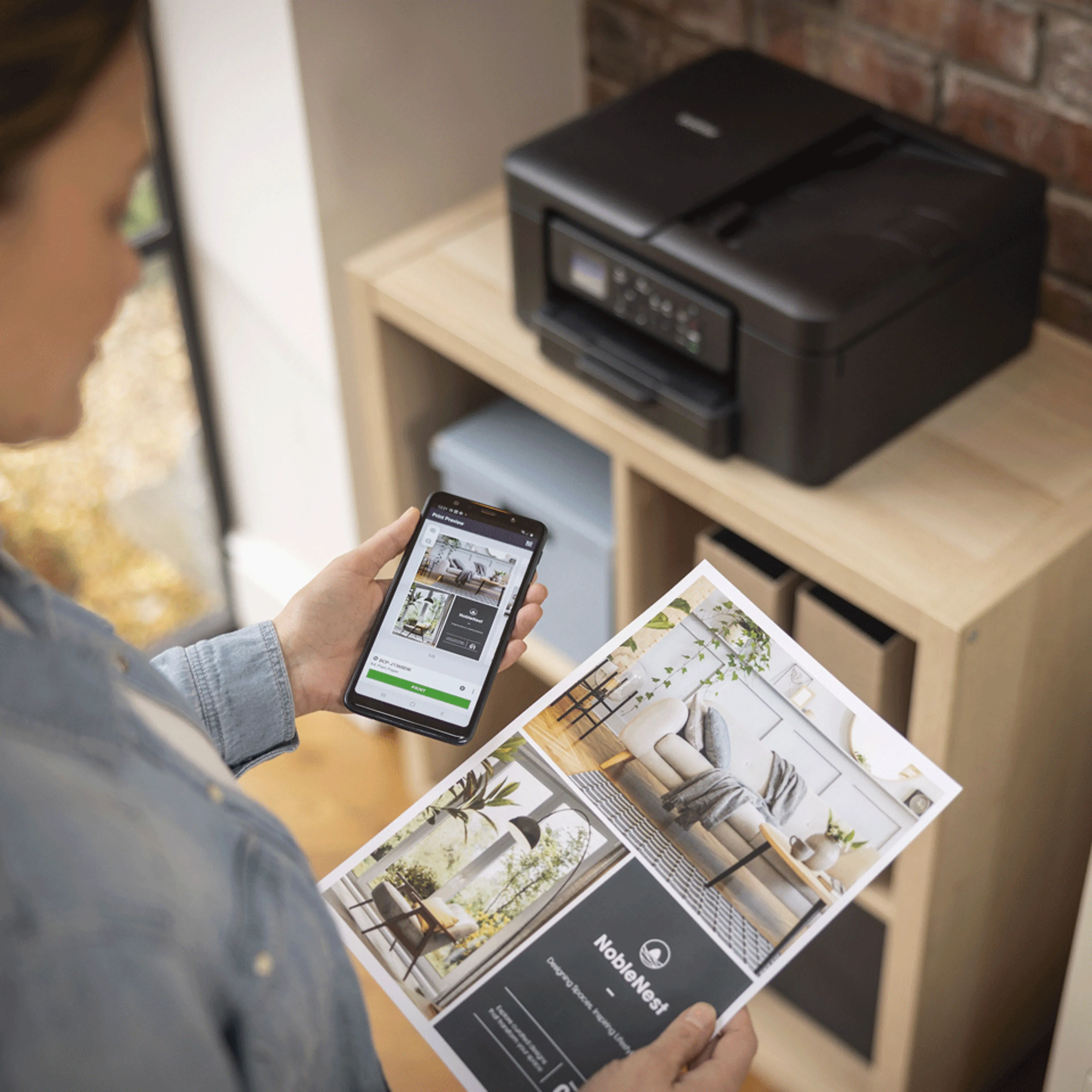 Brother DCP-J1360DW all-in-one kleureninkjetprinter - draadloos - lcd kleurenscherm - papierlade 150 vel