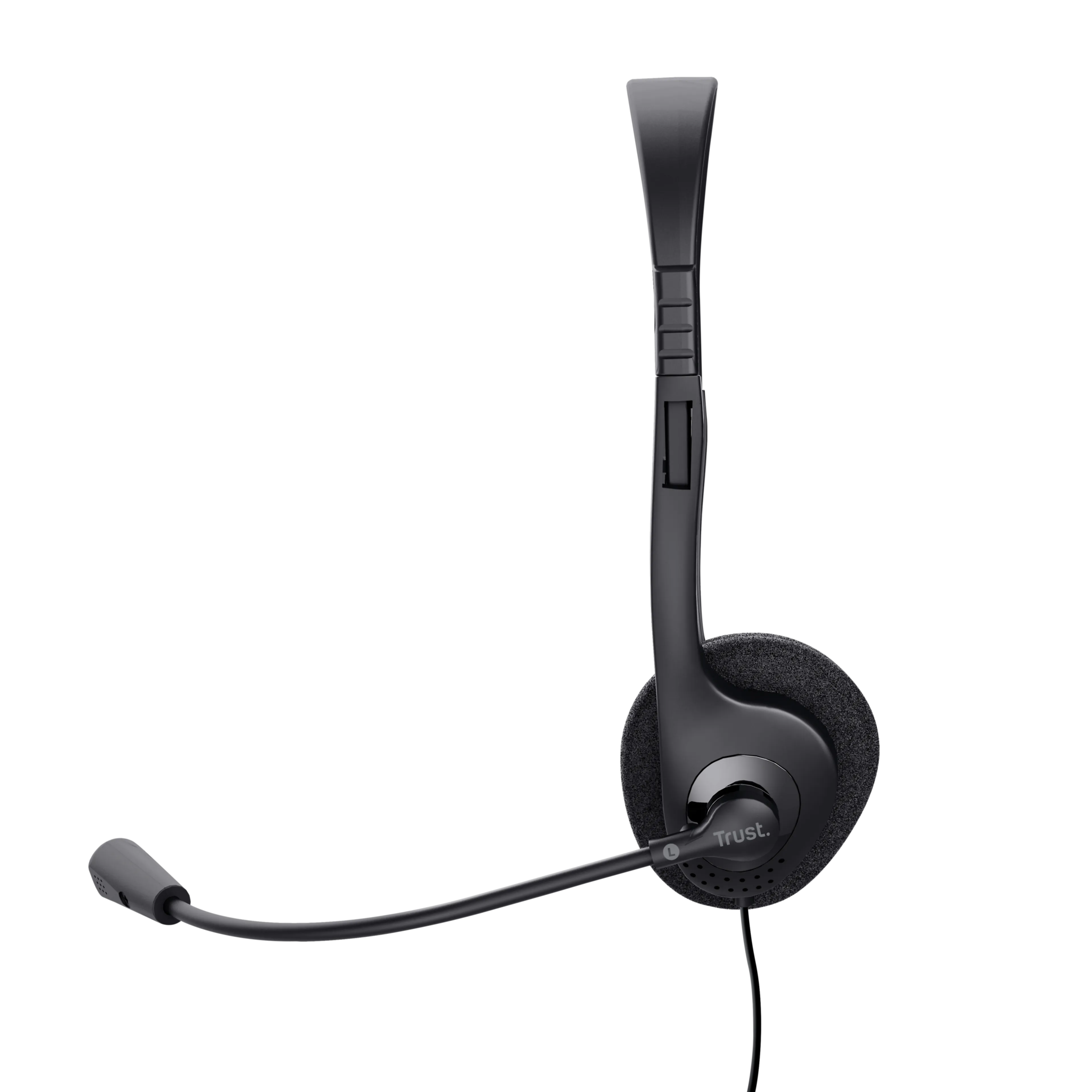 Trust headset Primo Chat Headset - verstelbare microfoon - zwart