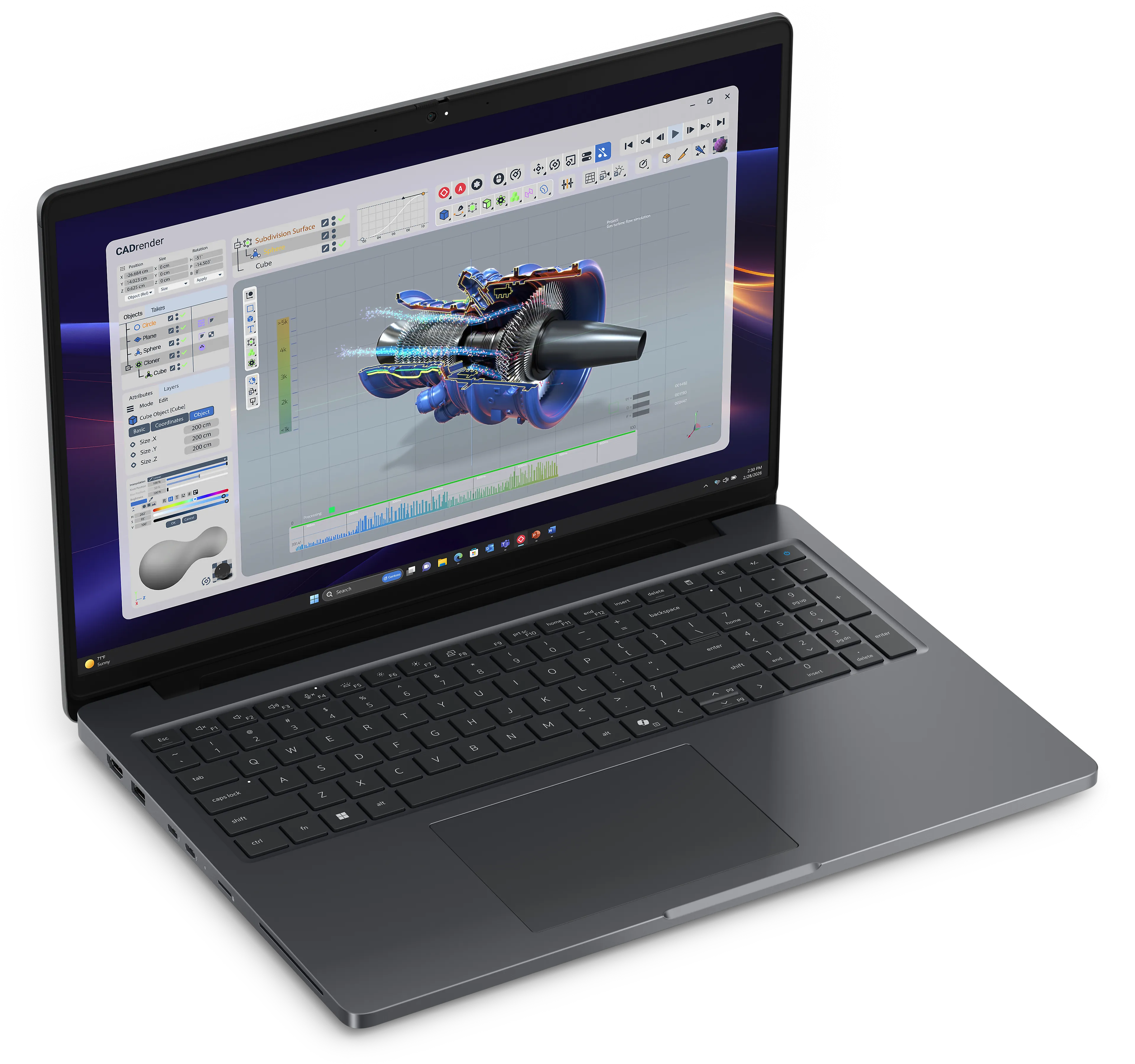 Dell Pro Precision 5 16 - Intel Core Ultra 7 366H - 32GB RAM - 1000GB SSD