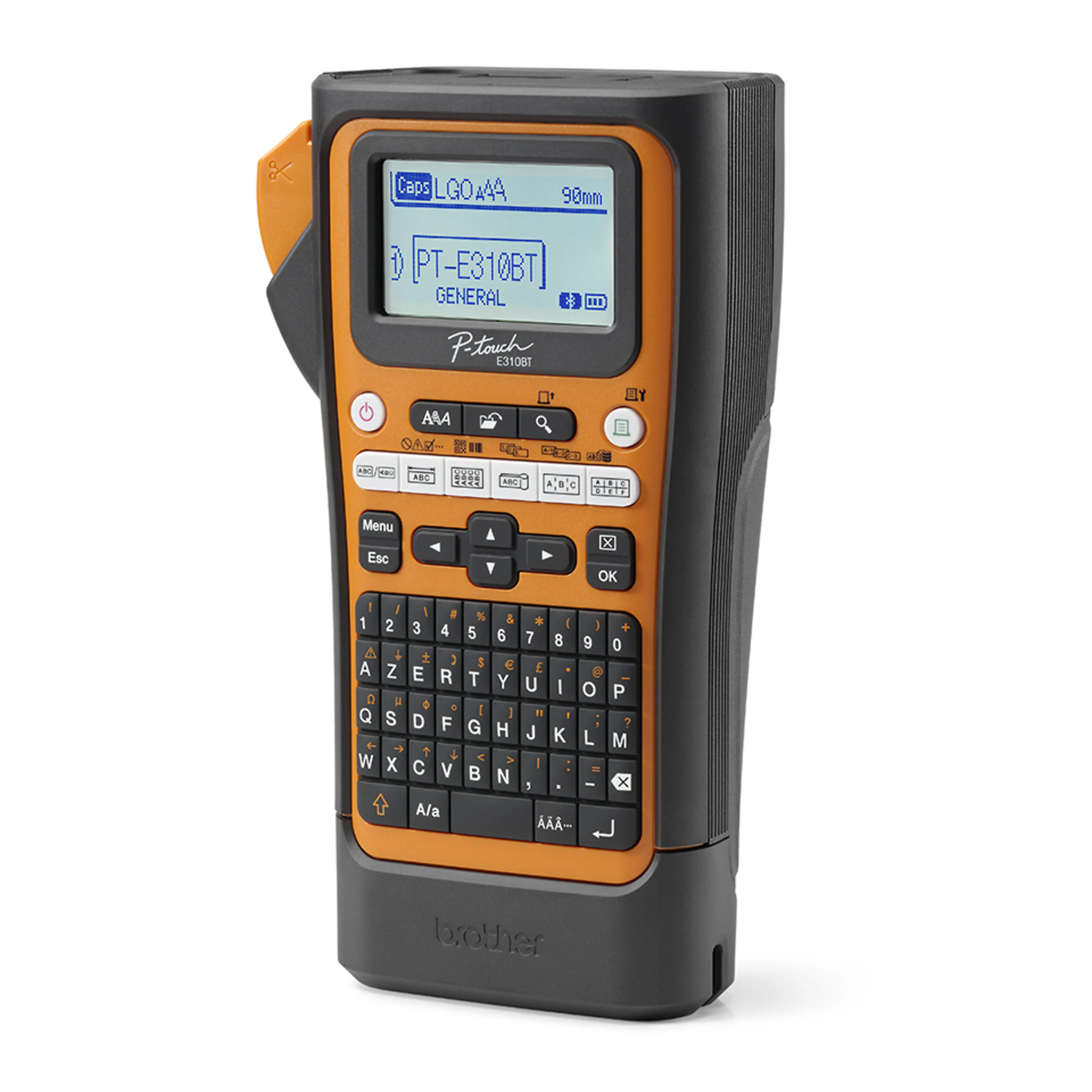 Brother professionele labelprinter PT-E310BTVP - USB - Bluetooth - QWERTY-toetsenbord - draagkoffer