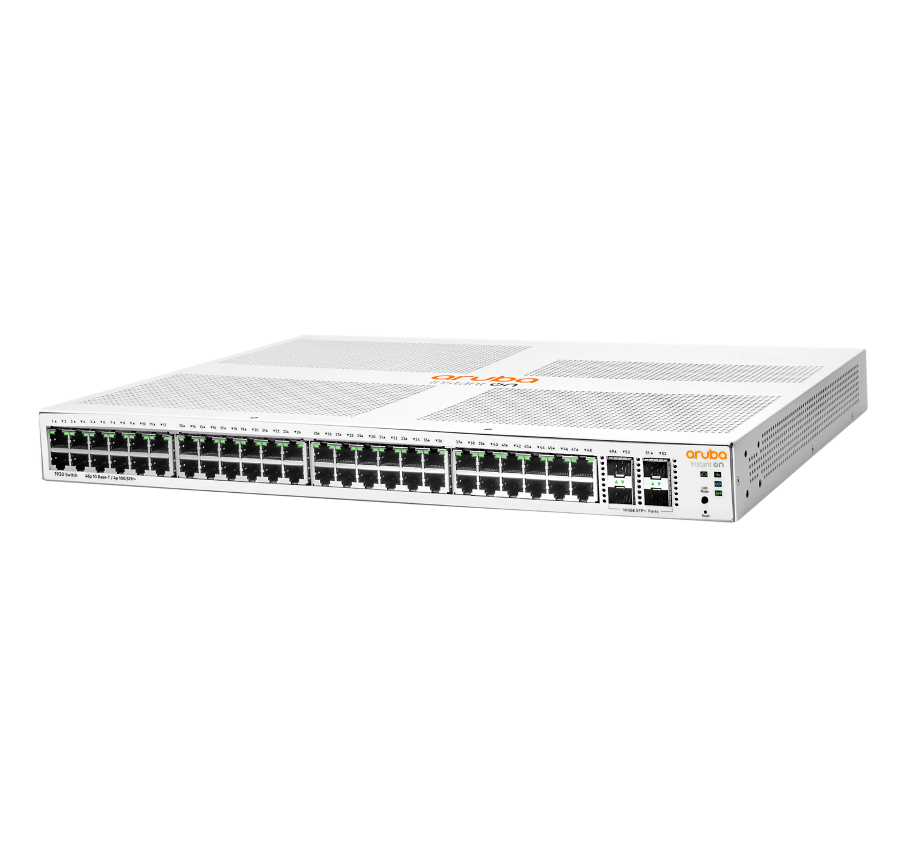 HP Enterprise Aruba Networking HPE-JL686B - 48 poorten - Class4 PoE - 4 SFP/SFP+ - 370W
