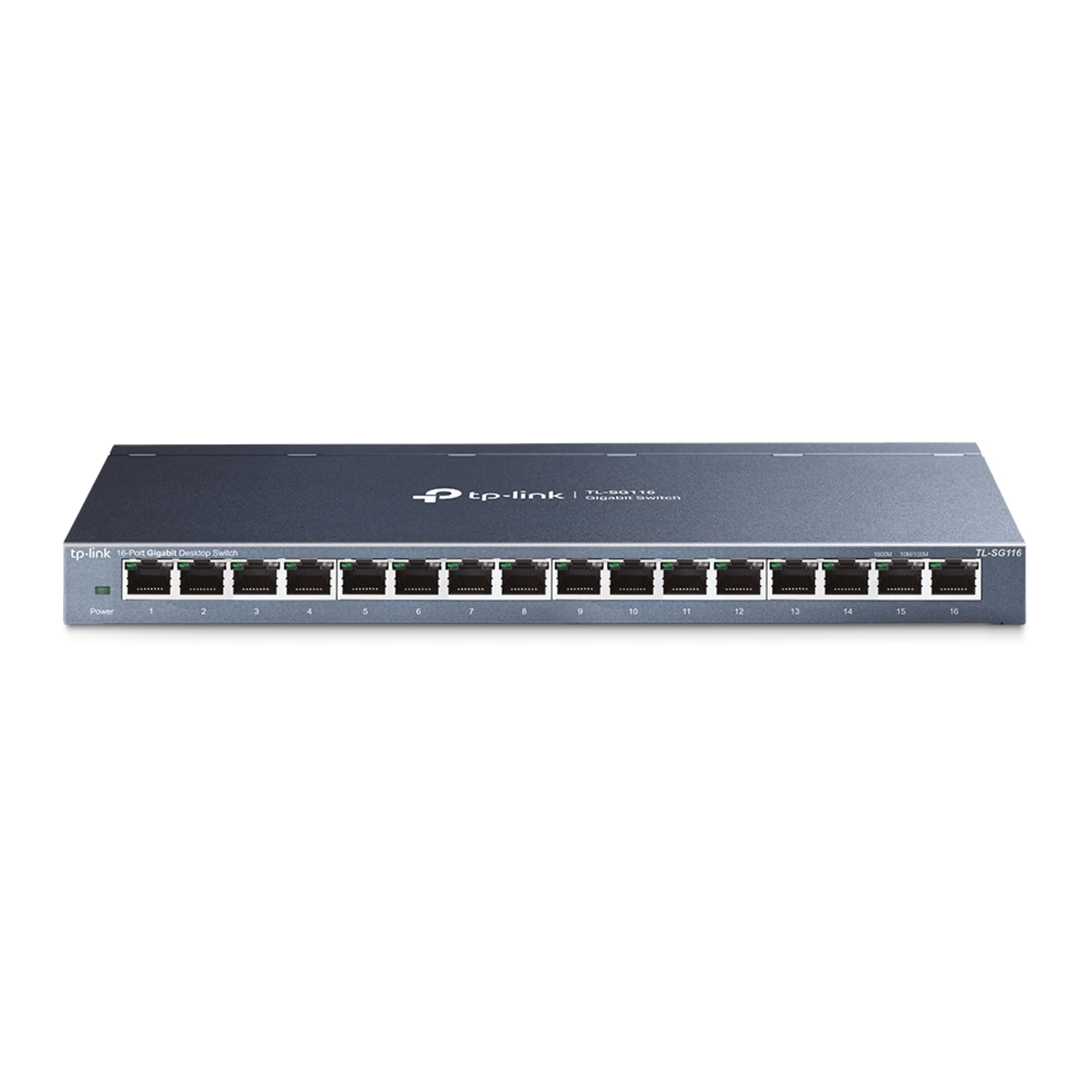 TP-Link TL-SG116 - 16 poorten - Gigabit - desktop switch