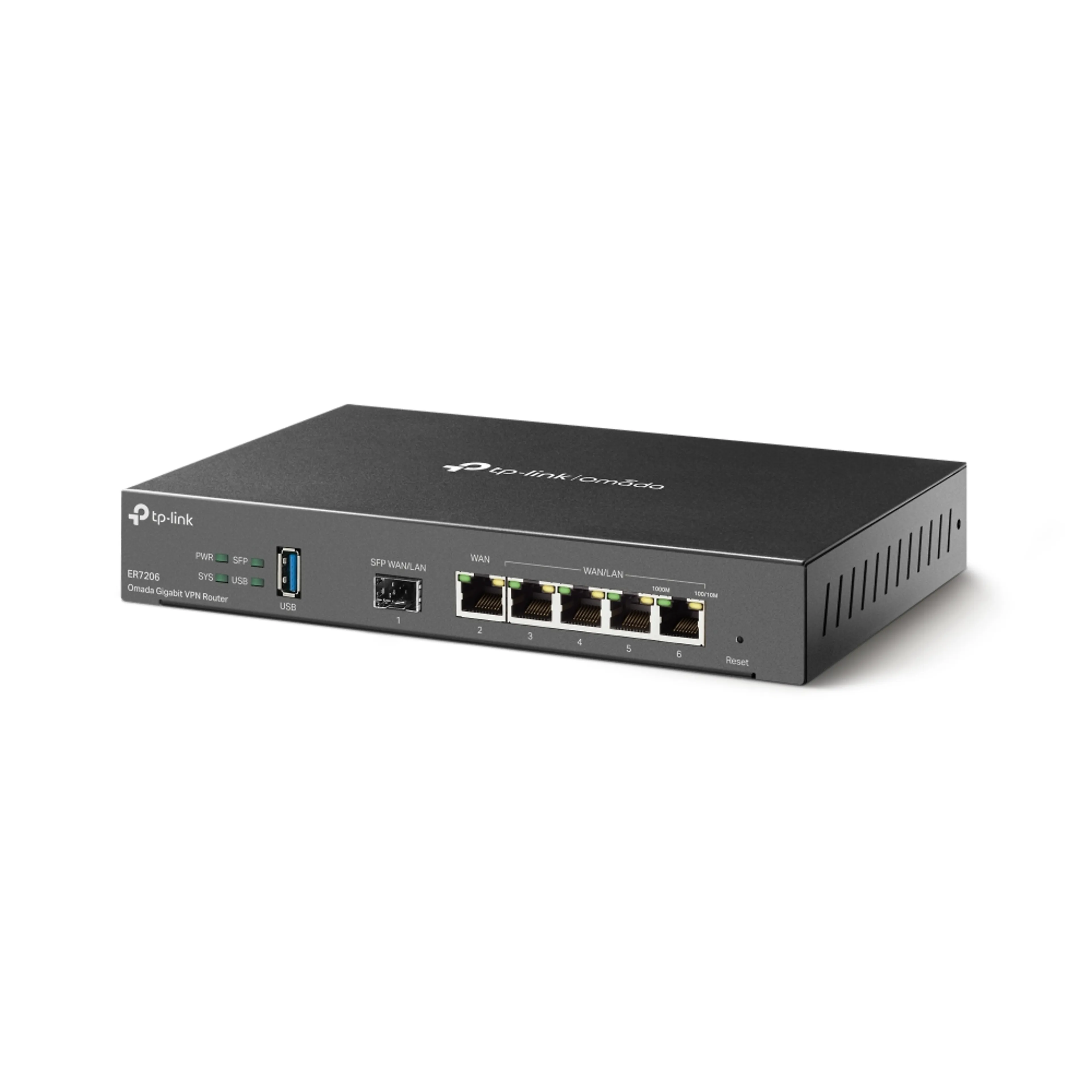 TP-Link Omada ER7206 - 5 WAN-poorten - Gigabit - VPN Router