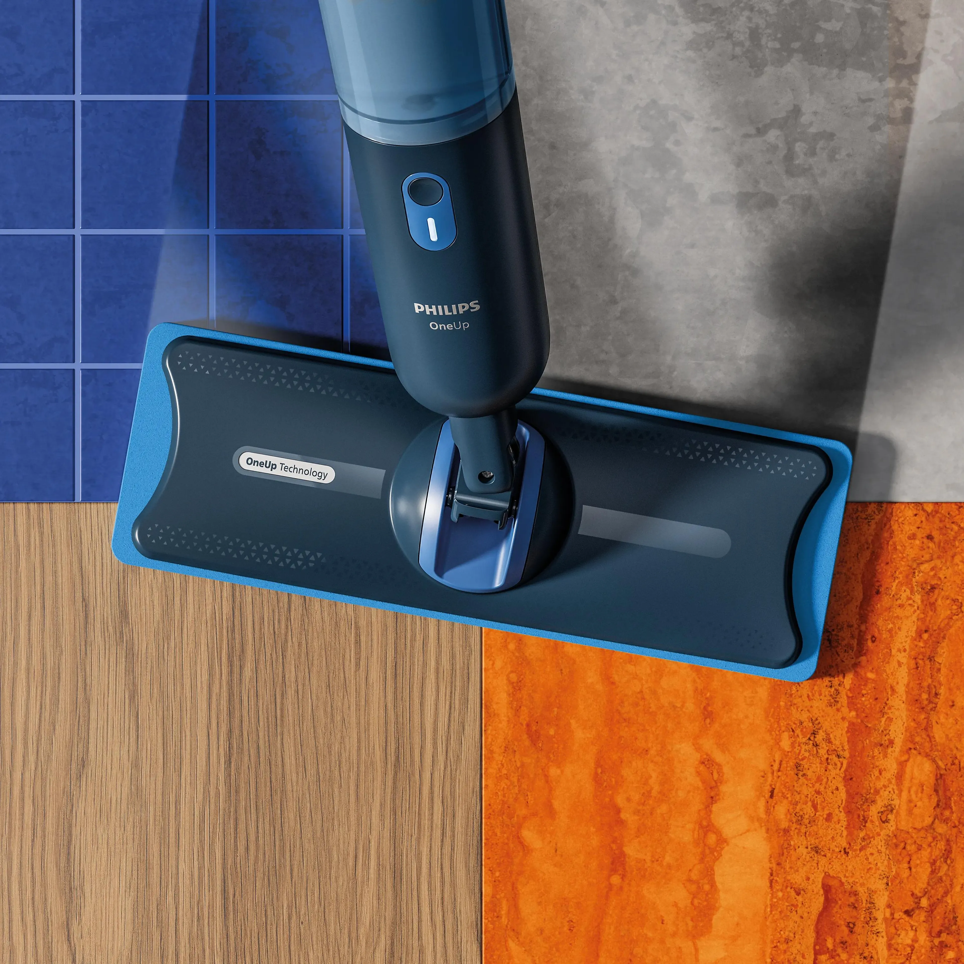 Philips OneUp-dweildoeken PHI-XV1882/20 - vervangbare pads - 2-pack
