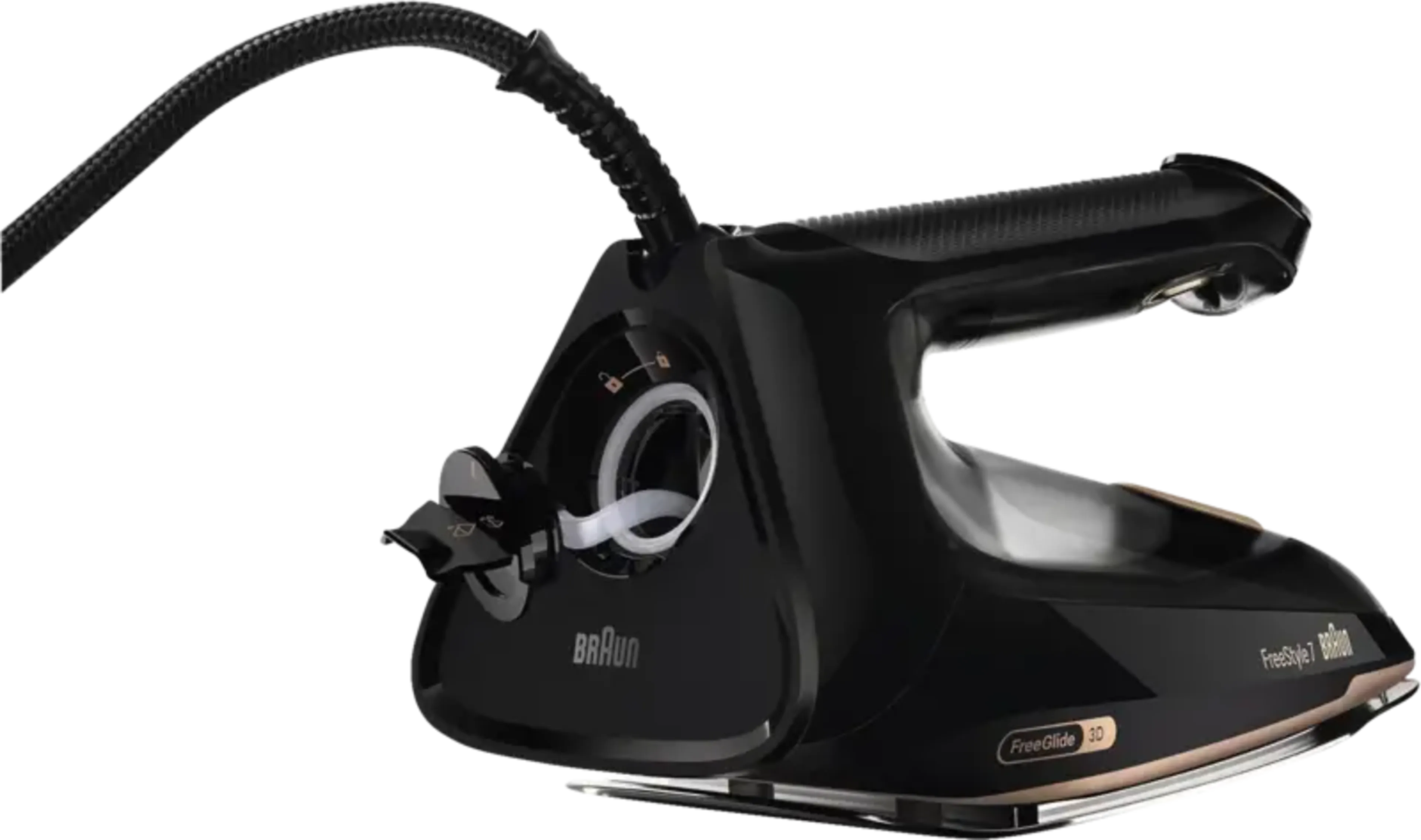 Braun FI 7276 BK FreeStyle 7 - stoomstrijkijzer - 350 ml waterreservoir - 60 gr/min stoom - 250 gr/min stoomstoot