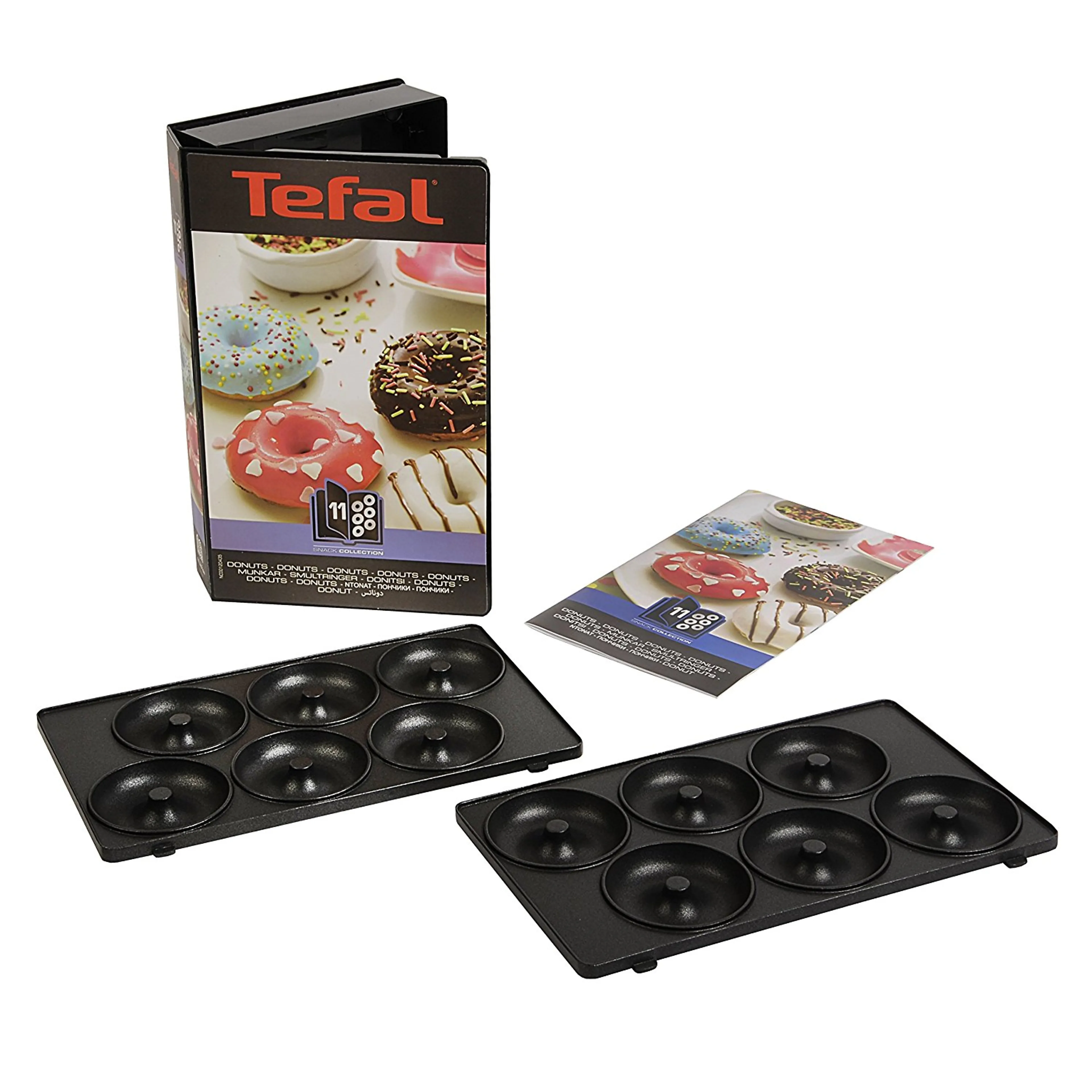 Tefal Snack Collection Donutplaten - 2 pcs - 242x155 mm