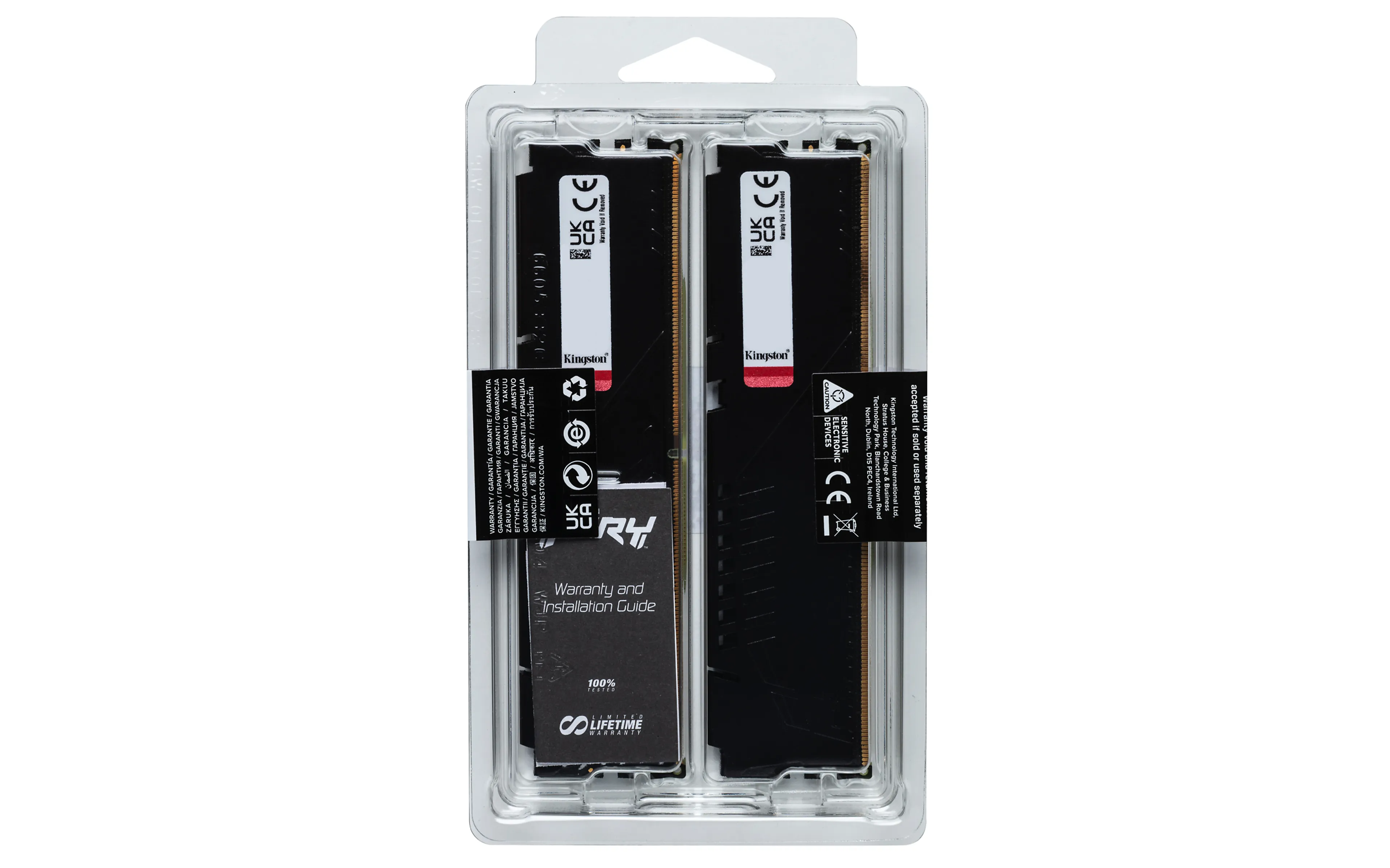 Kingston FURY Beast 16 Go 5600 MT/s DDR5 CL40 DIMM kit de 2 black