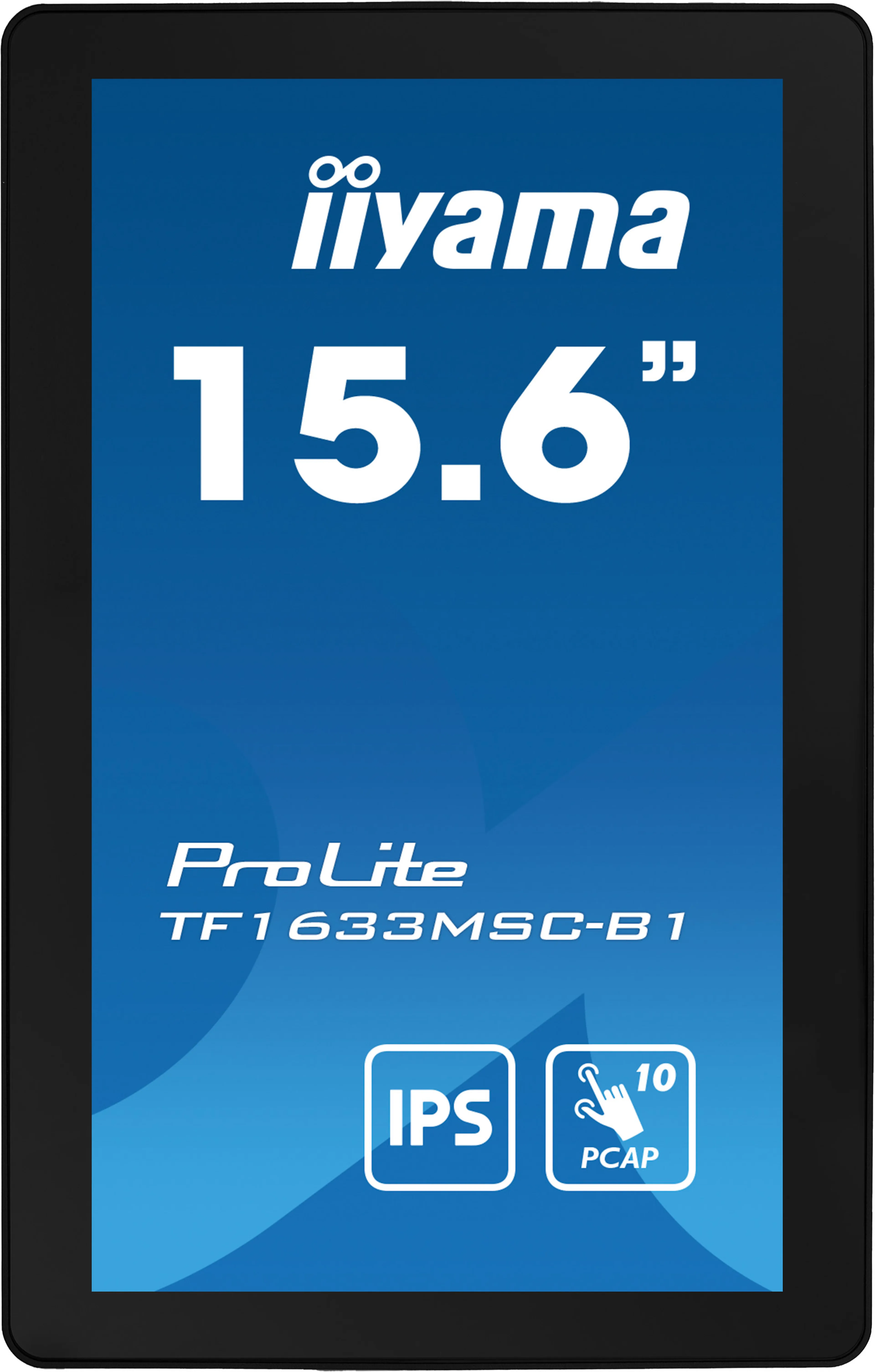 Iiyama ProLite TF1633MSC-B1 - 15.6" - Full HD - IPS - pcap 10 points multi-touch