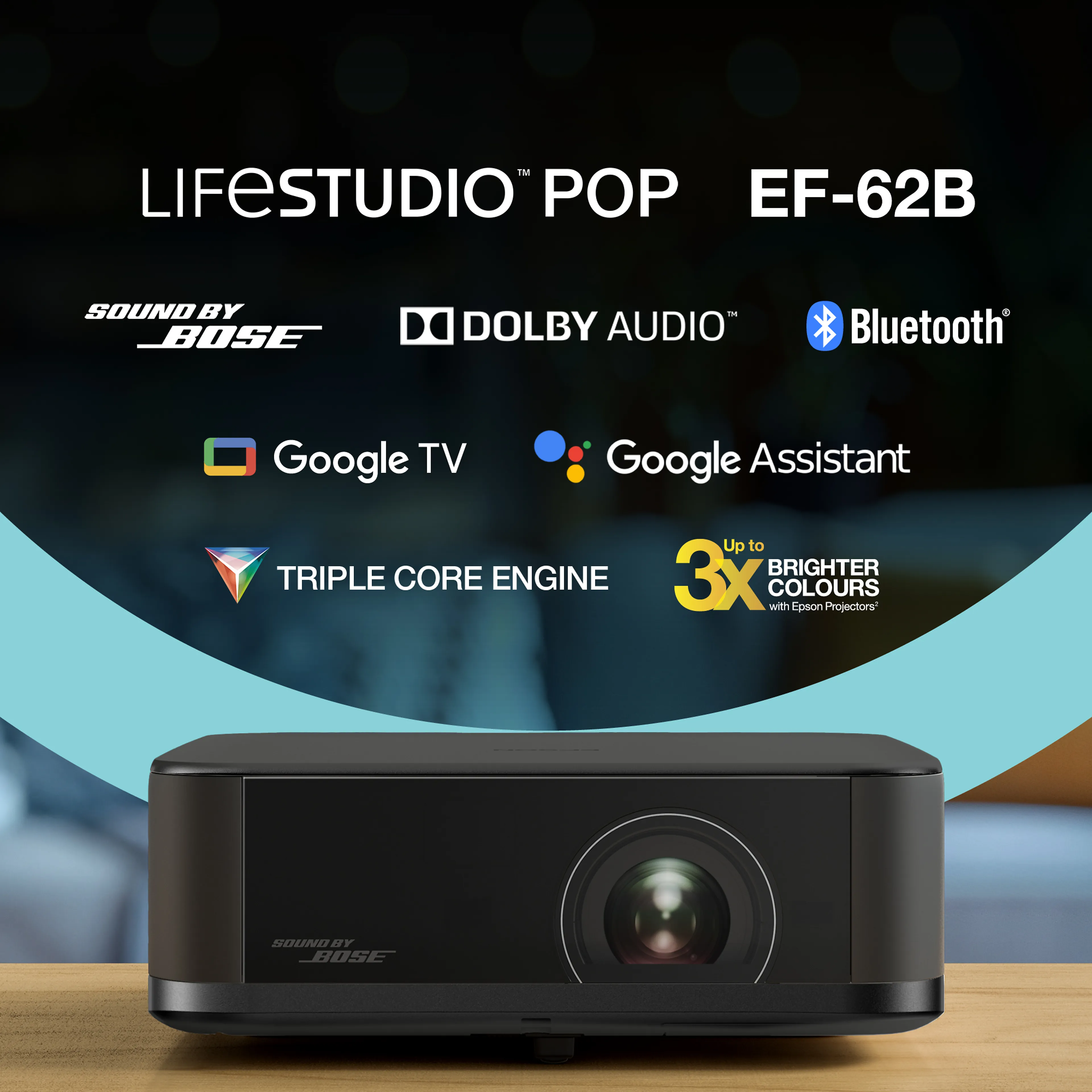 Epson Lifestudio Pop Plus EF-62B - metallic black