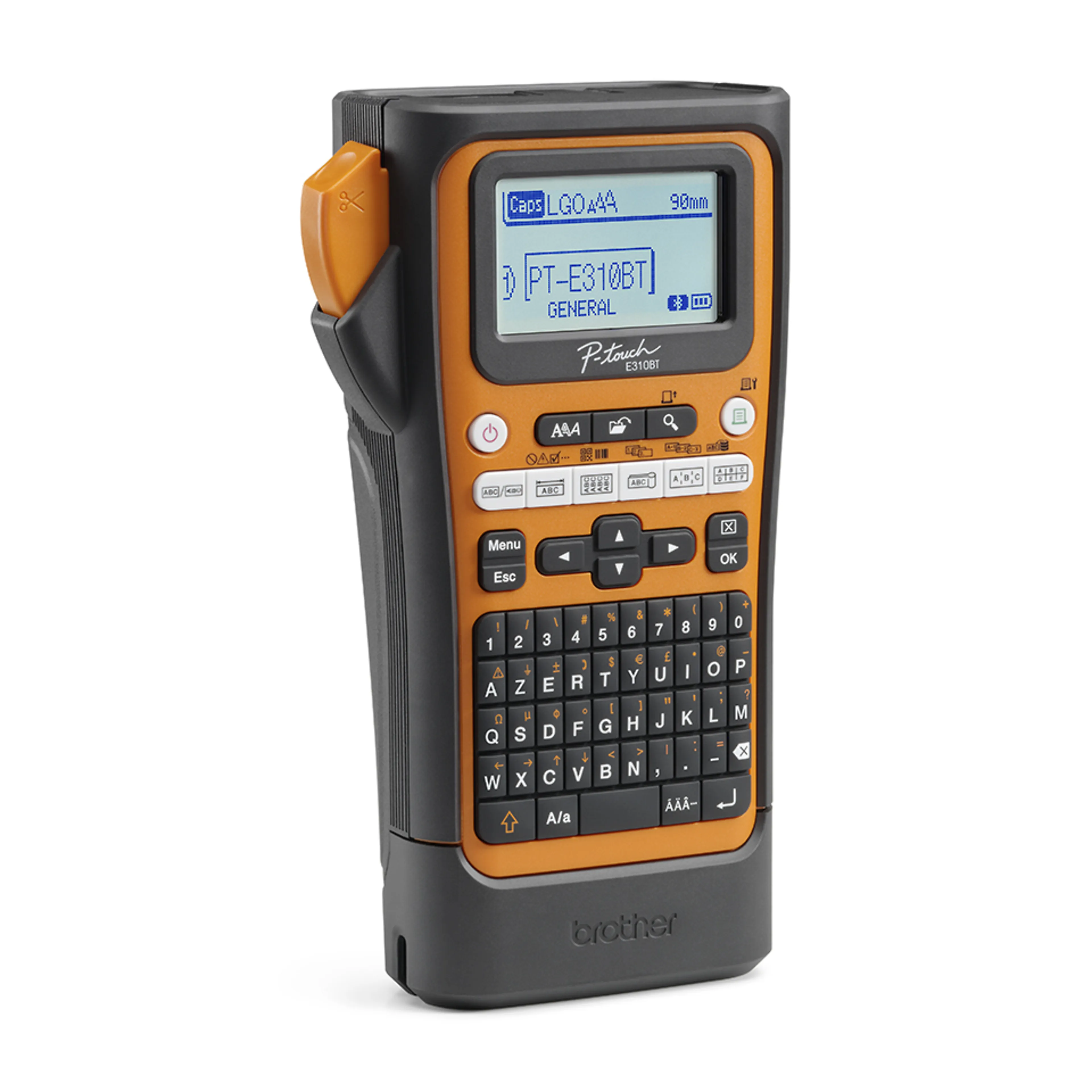Brother professionele labelprinter PT-E310BTVP - USB - Bluetooth - QWERTY-toetsenbord - draagkoffer