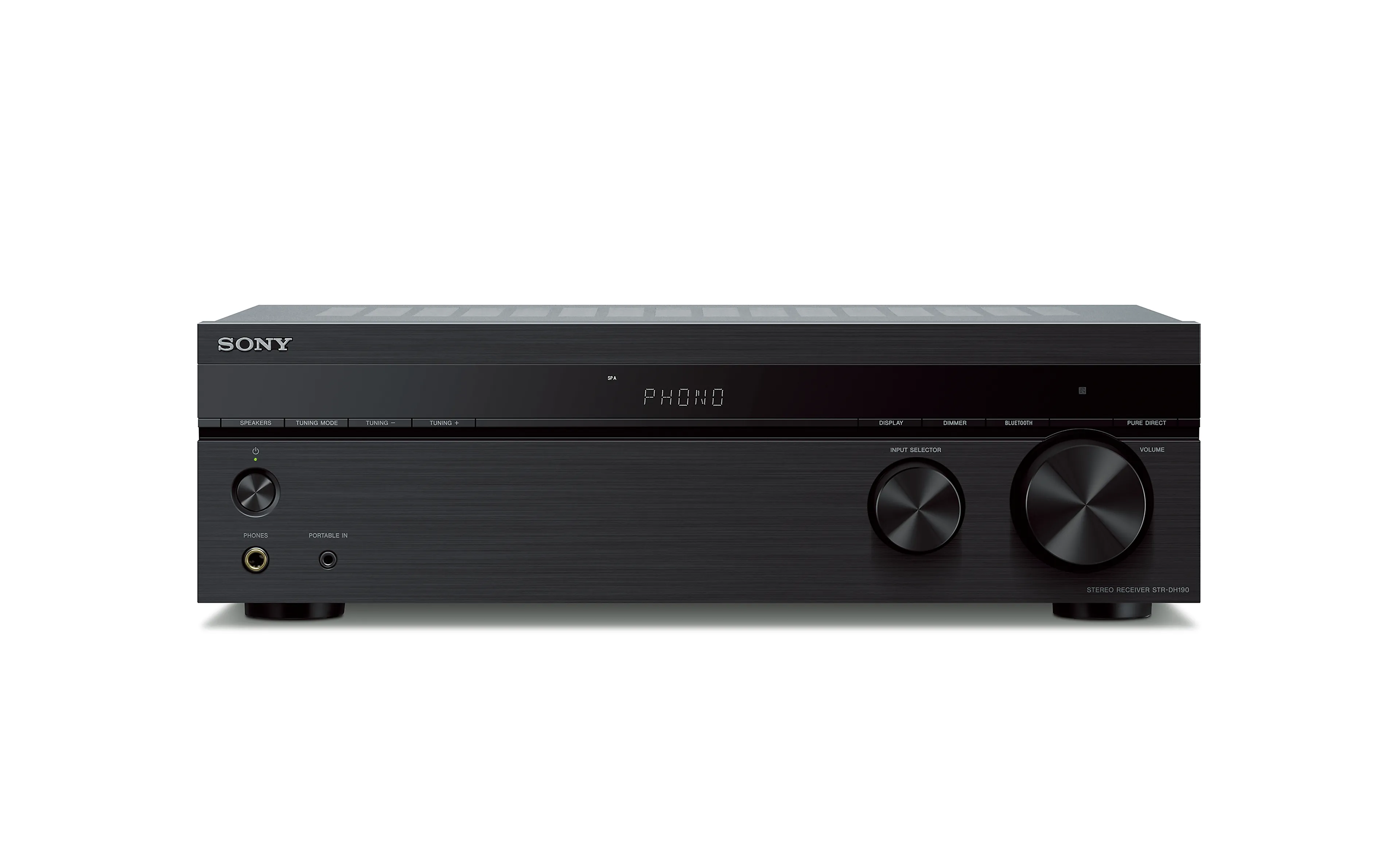 Sony AV Receiver STR-DH190 - bluetooth - 100 W - 2 kanaals - 6-16 ohm