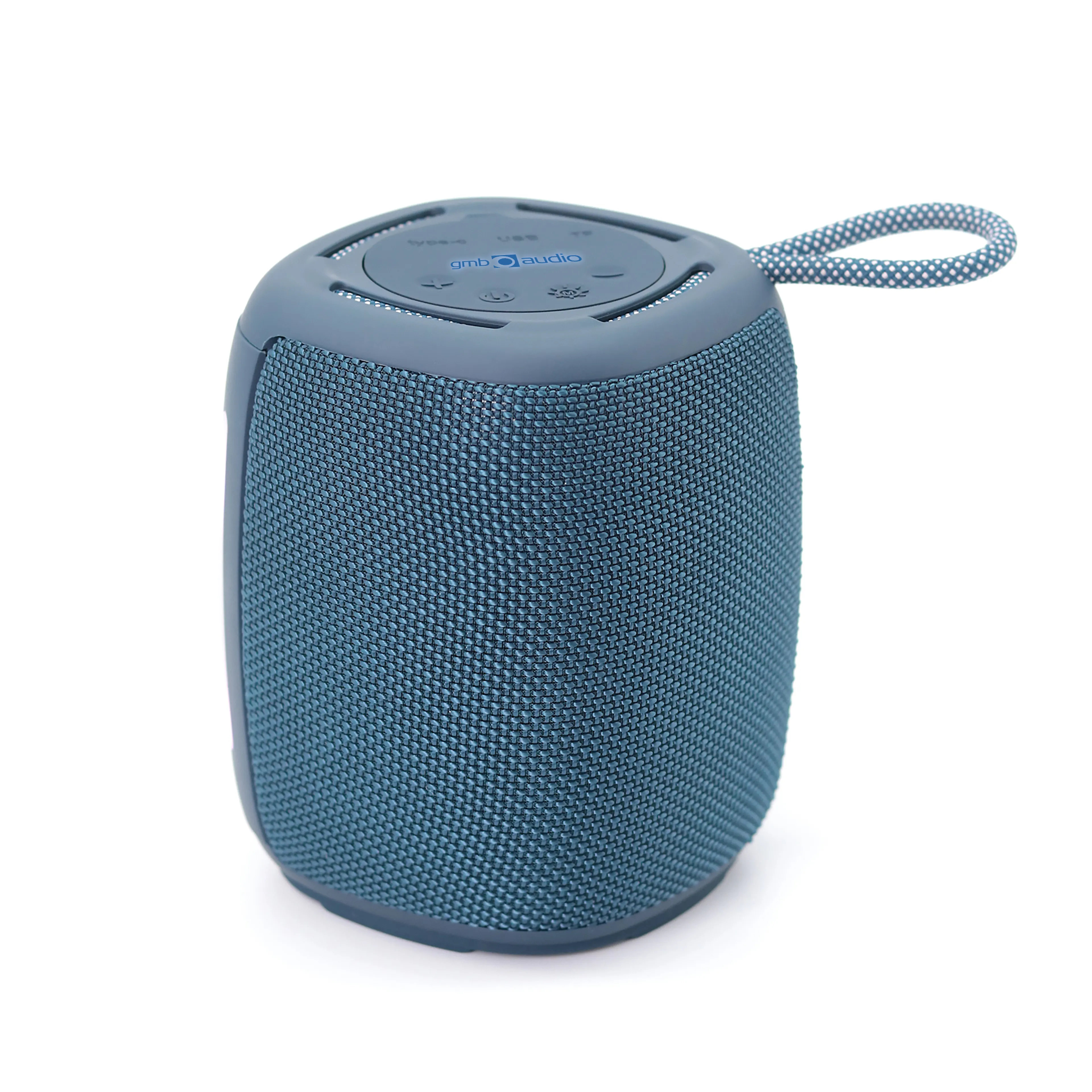 Gembird Haut-parleur BT SPK-BT-LED-03-B - Bluetooth - micro intégré - effet lumineux led rvb - entrée AUX