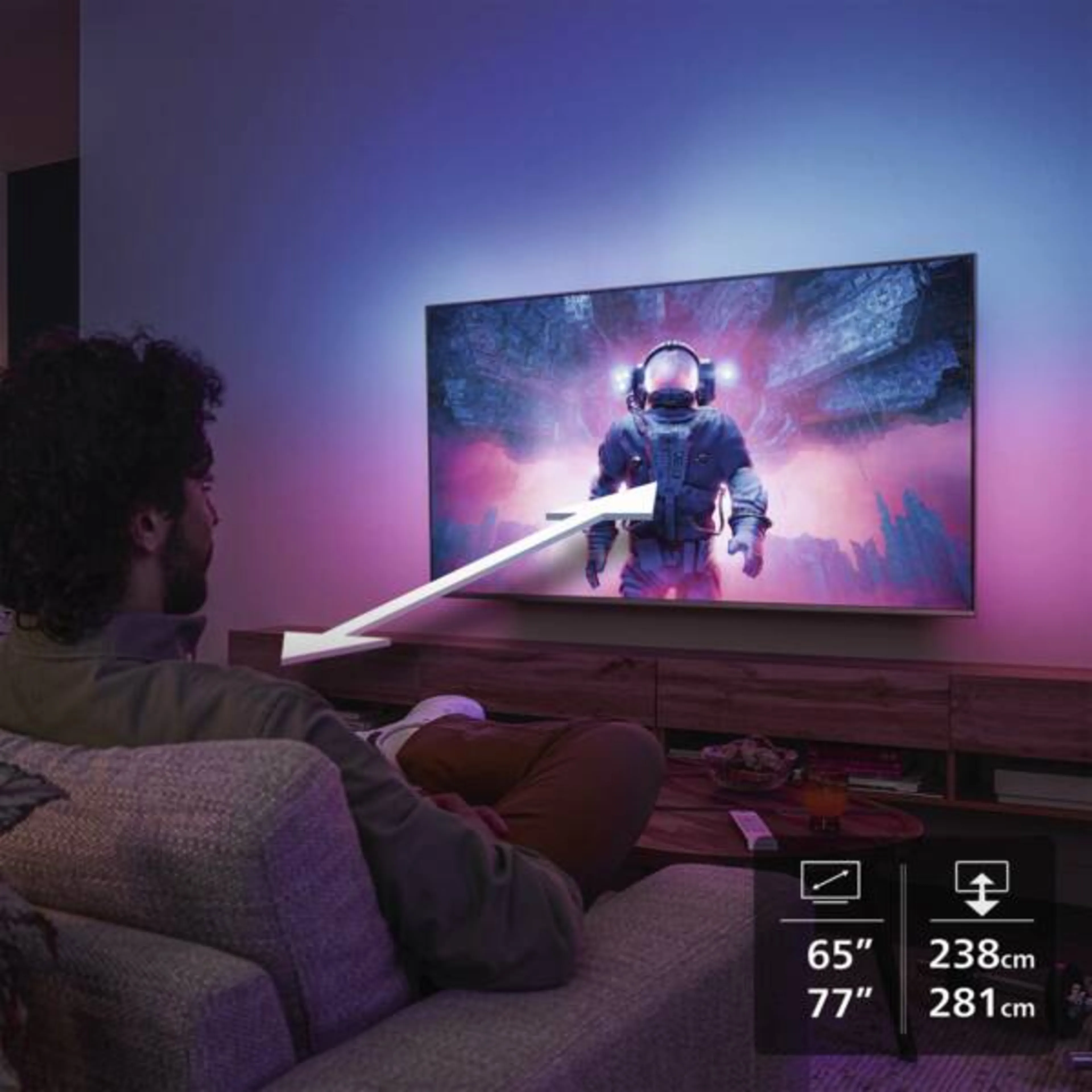 Philips Ambilight 65OLED951/12 - 65" - OLED - 4K Ultra HD - 165 Hz