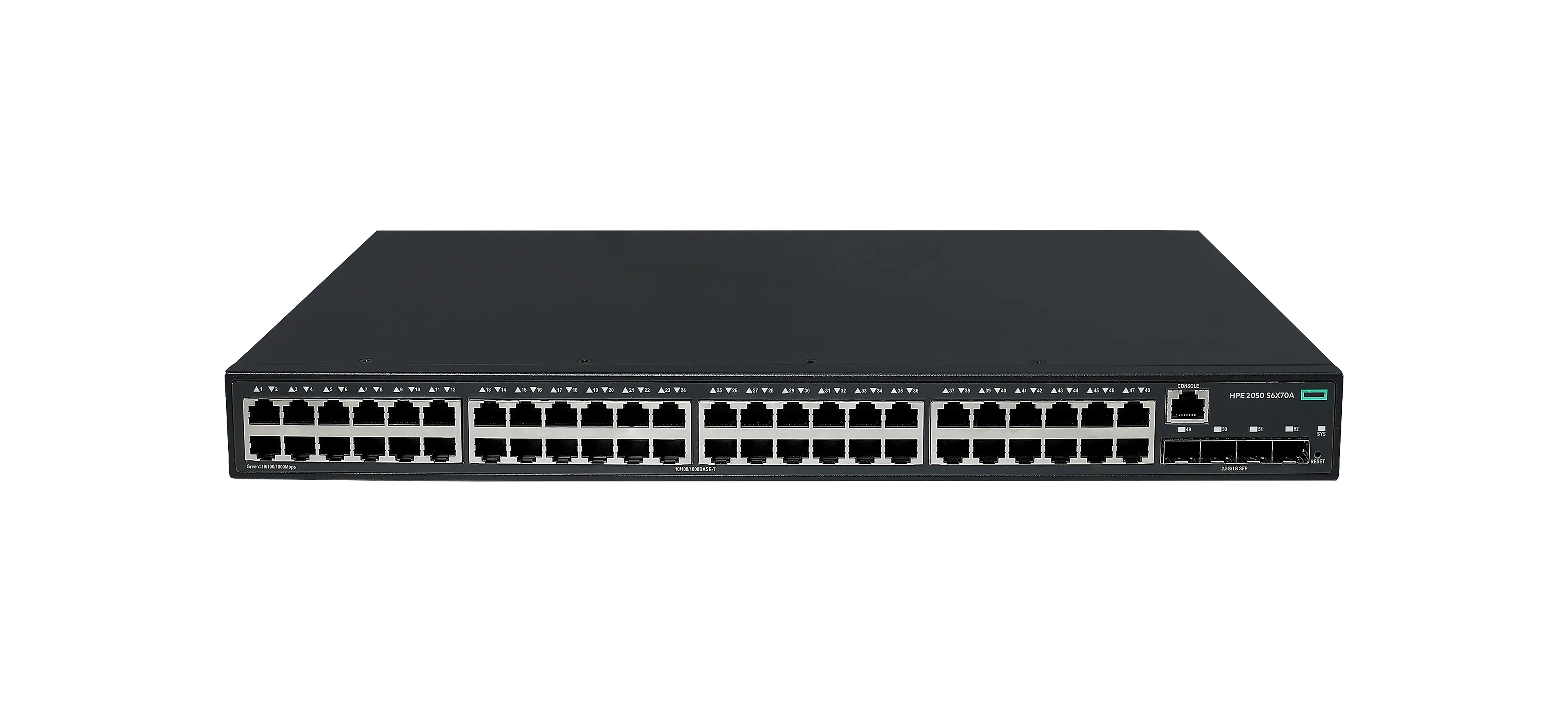 HP Enterprise Networking CW 2050 48p 10/100/1000BASE-T 4p SFP 1G/2.5G switch