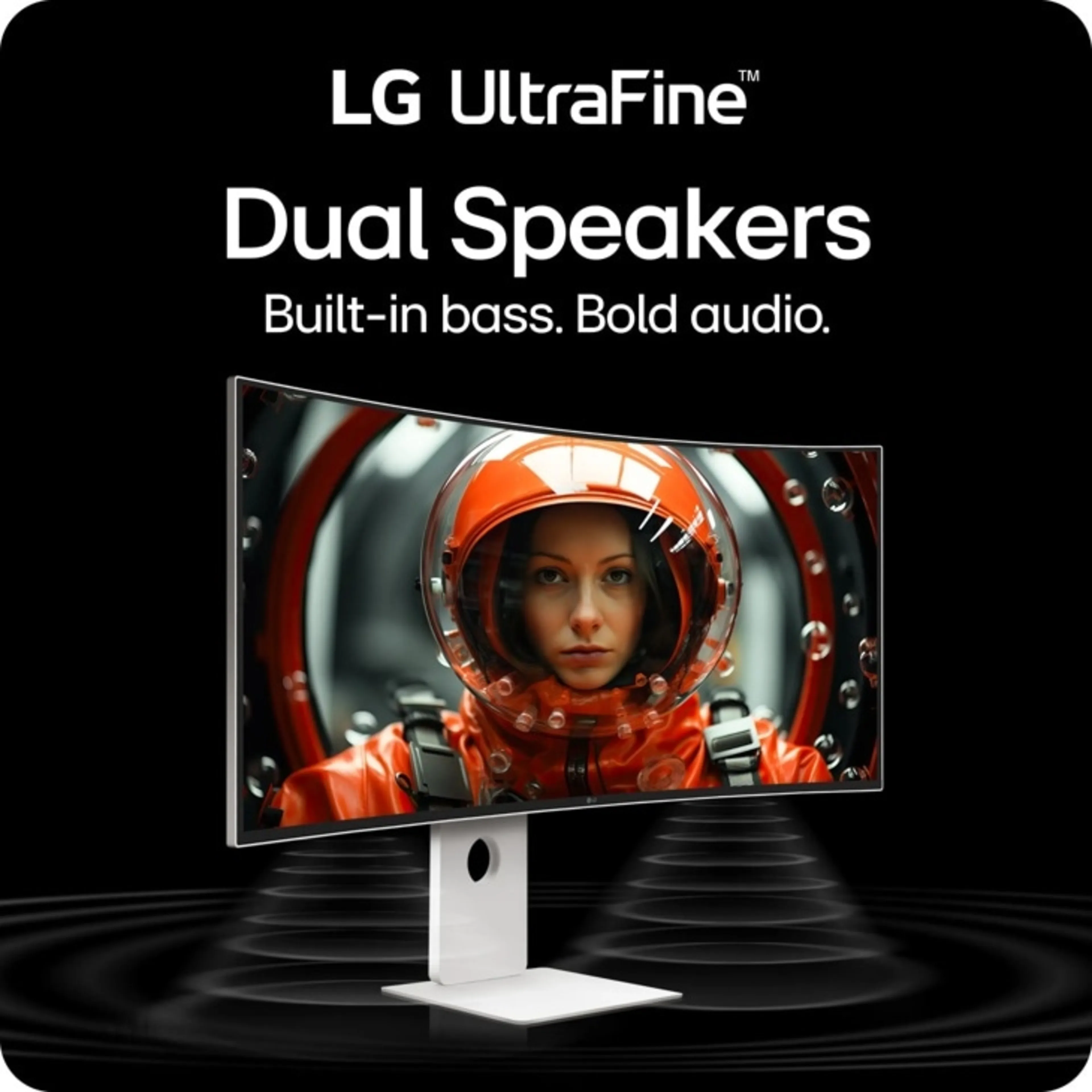 LG UltraFine 40U990A-W - 40" 5K2K Nano IPS Black - Thunderbolt 5 - 96W PD - Curved 2500R