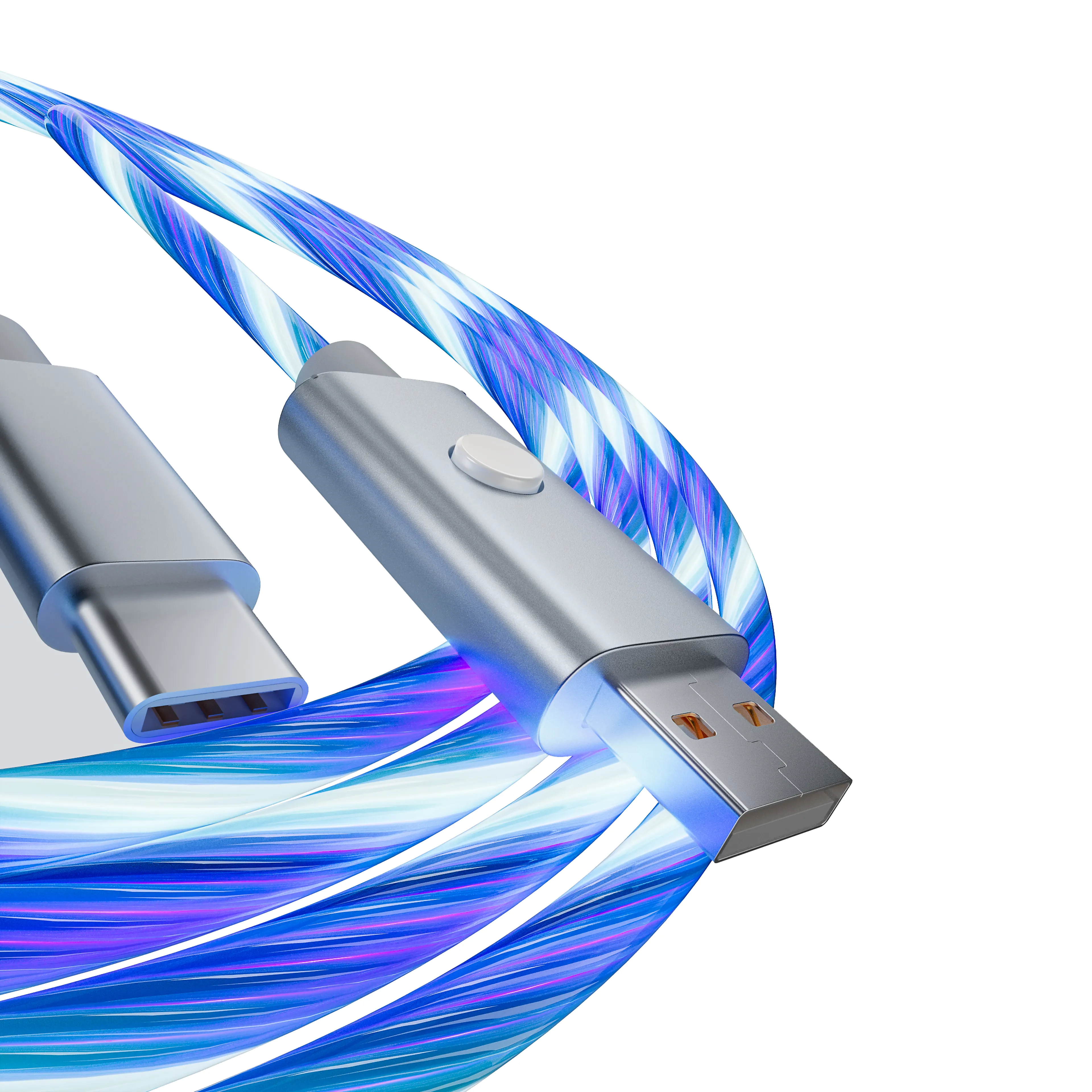 Oniverse usb-c kabel ONI-CAB1-CTYPEC2 - snel opladen - 2 meter - led-indicator