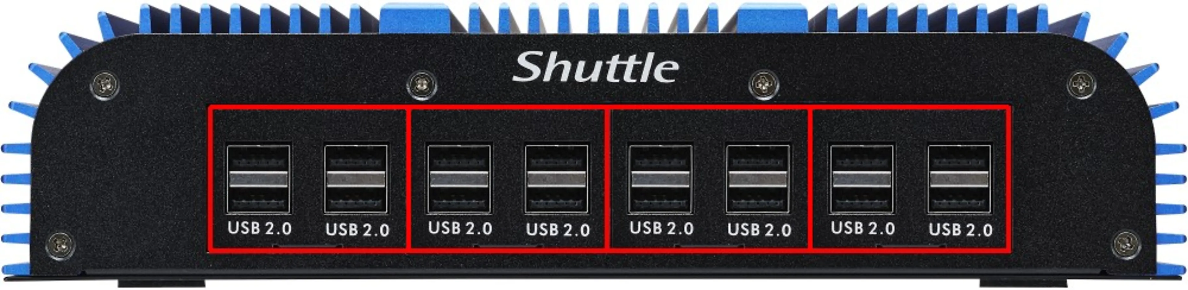 Shuttle Module USB01 4 ports USB 2.0 carte fille pour Box-PC Shuttle