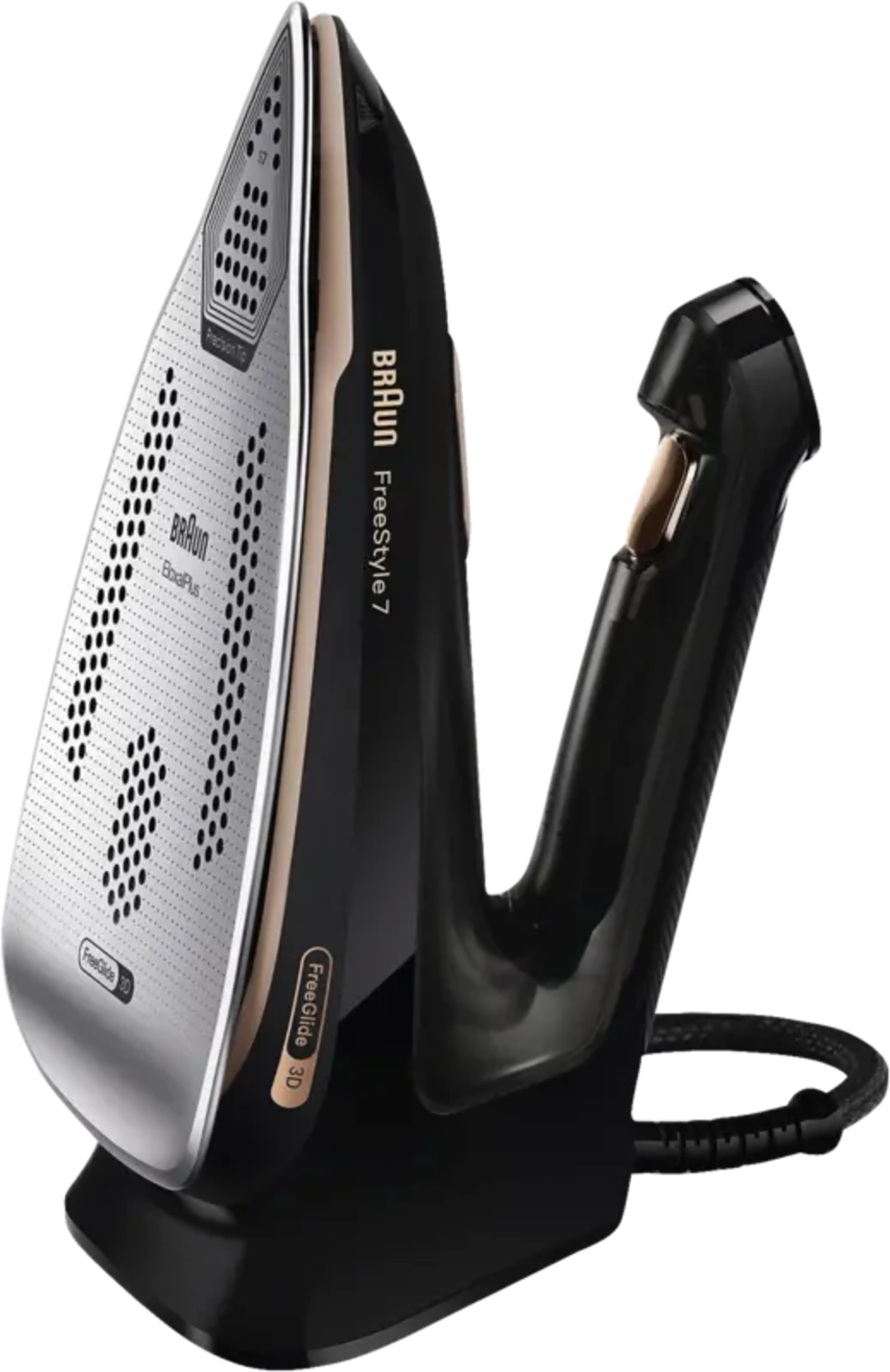 Braun FI 7276 BK FreeStyle 7 - stoomstrijkijzer - 350 ml waterreservoir - 60 gr/min stoom - 250 gr/min stoomstoot
