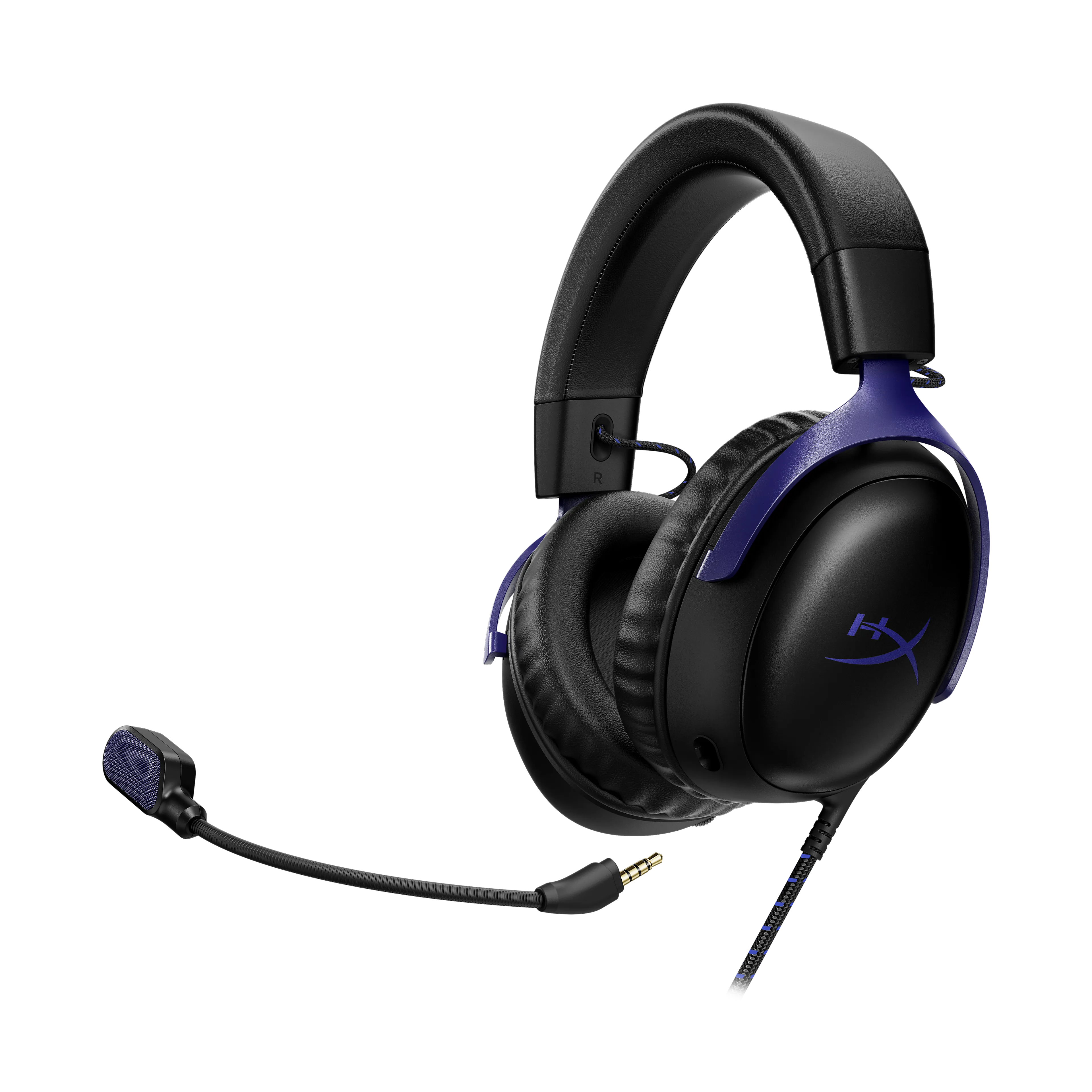 HP HyperX Cloud III - gamingheadset - zwart/blauw