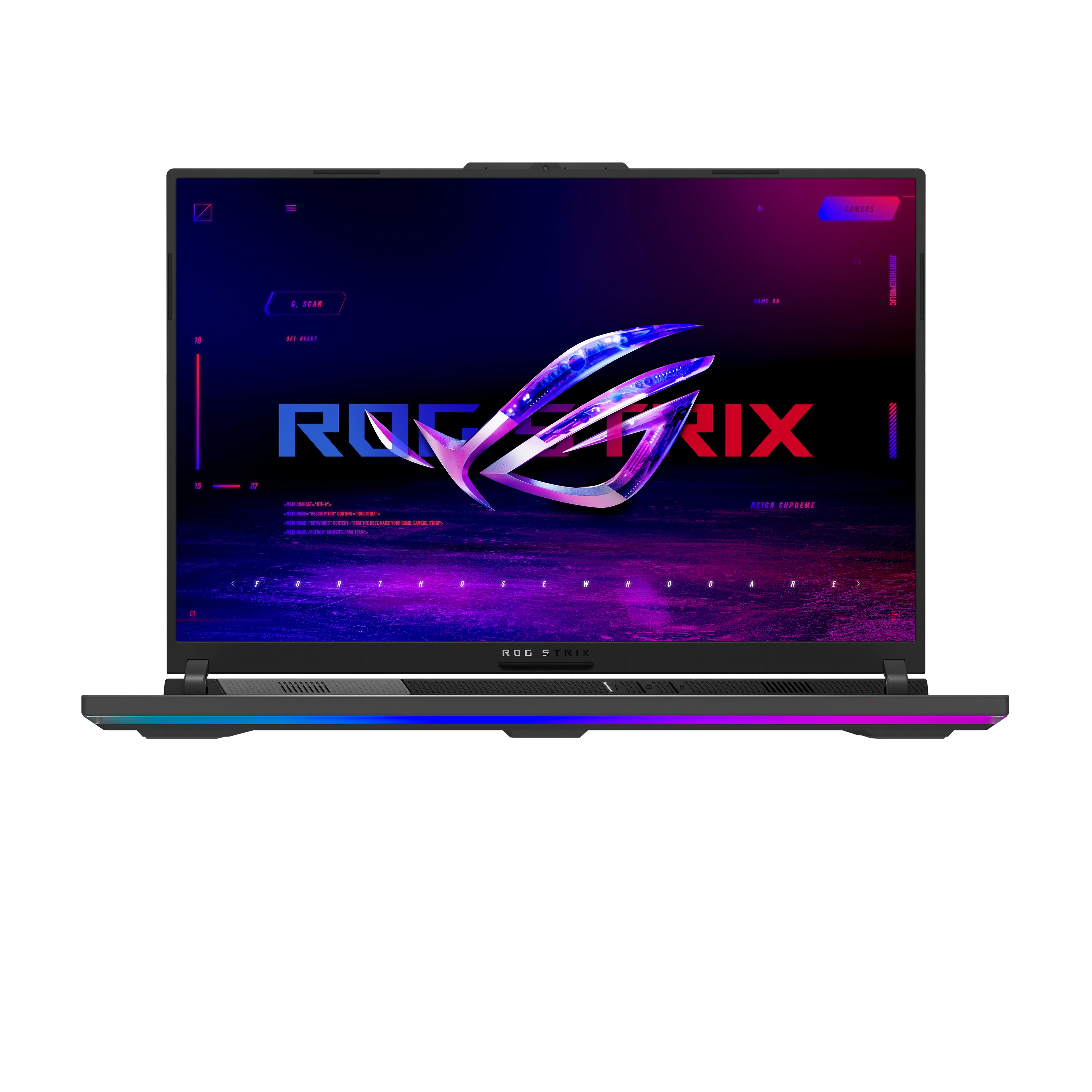 Asus ROG Strix G18 G814FP-S9120W - 18" - Ryzen 9 9955HX - 16GB RAM - 1TB PCIe SSD - Windows 11 Home - Volt Green