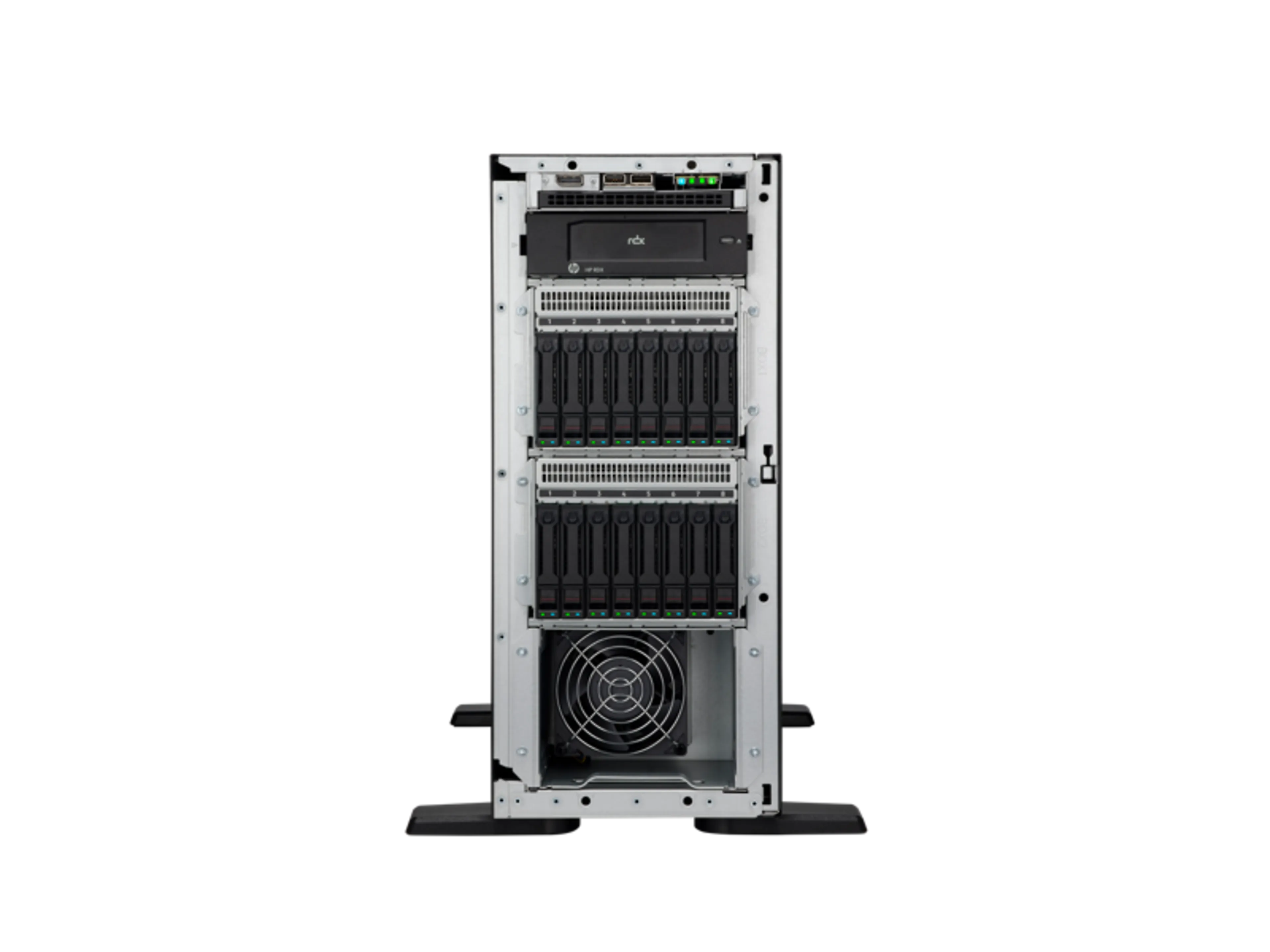 HP Enterprise ProLiant ML110 Gen11 5416S - 2.0GHz 16c - 2x32GB RAM - 8SFF - 2x960GB SSD