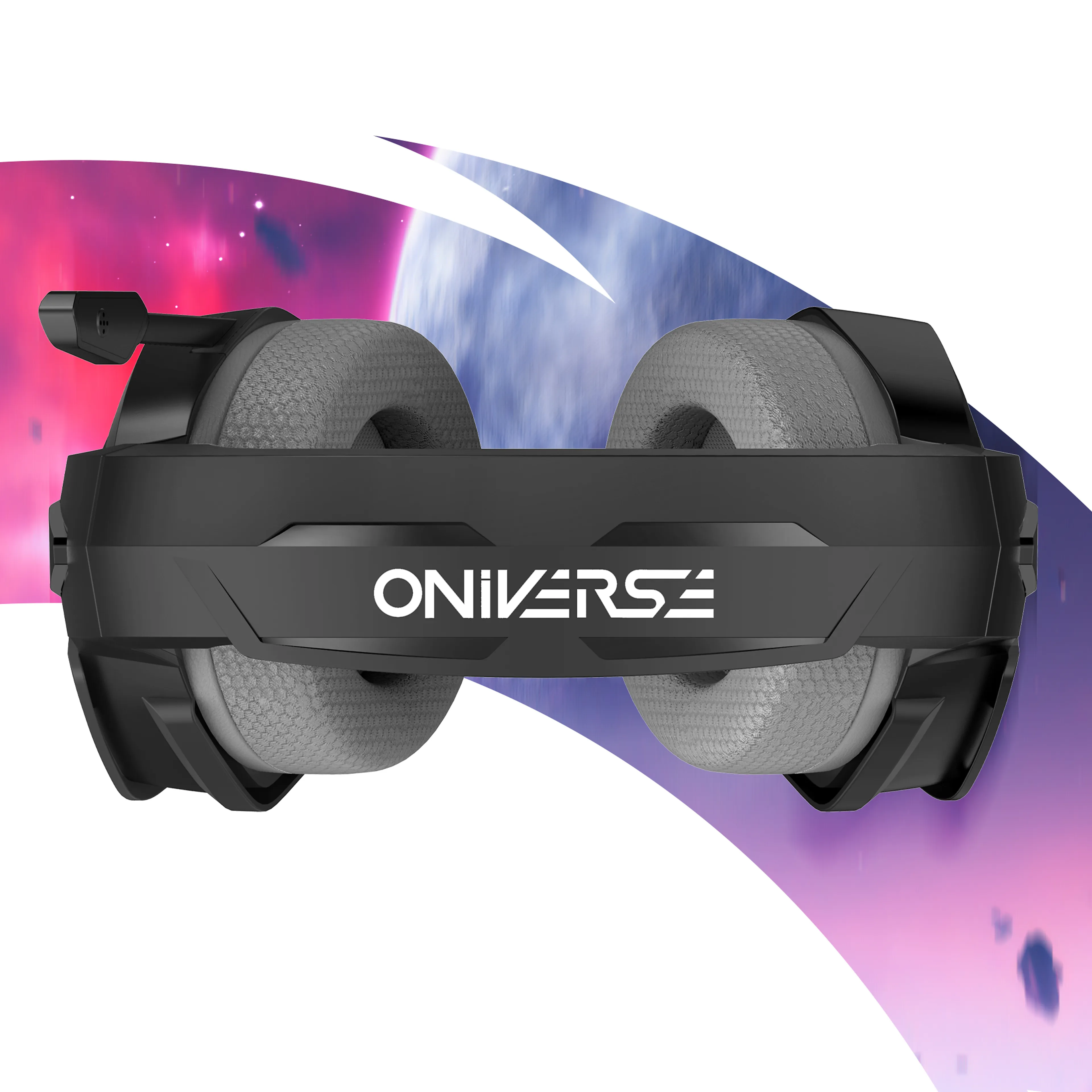 Oniverse Casque gaming Nebula Infinite Black - filaire - multiplateforme
