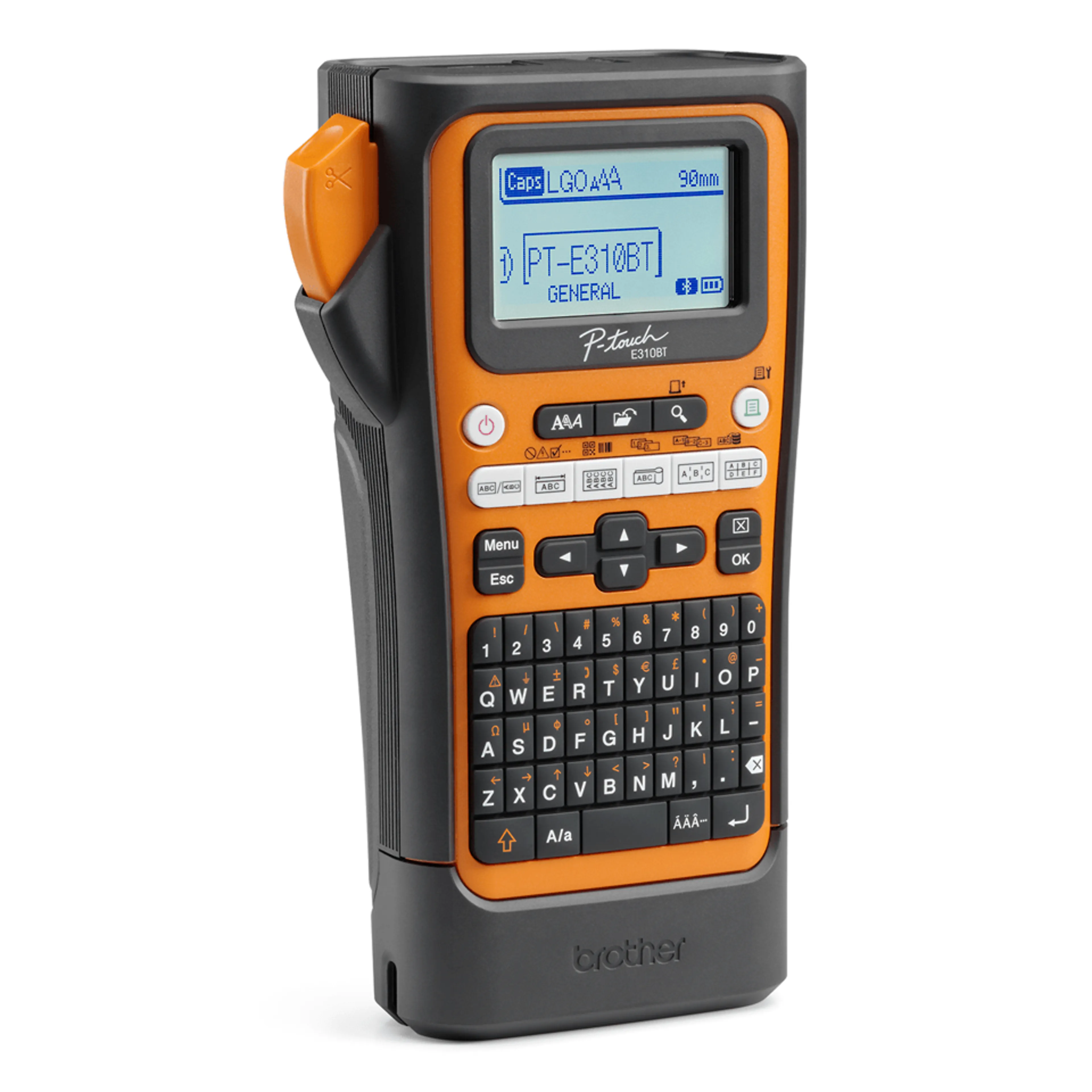 Brother professionele labelprinter PT-E310BTVP - USB - Bluetooth - QWERTY-toetsenbord - draagkoffer