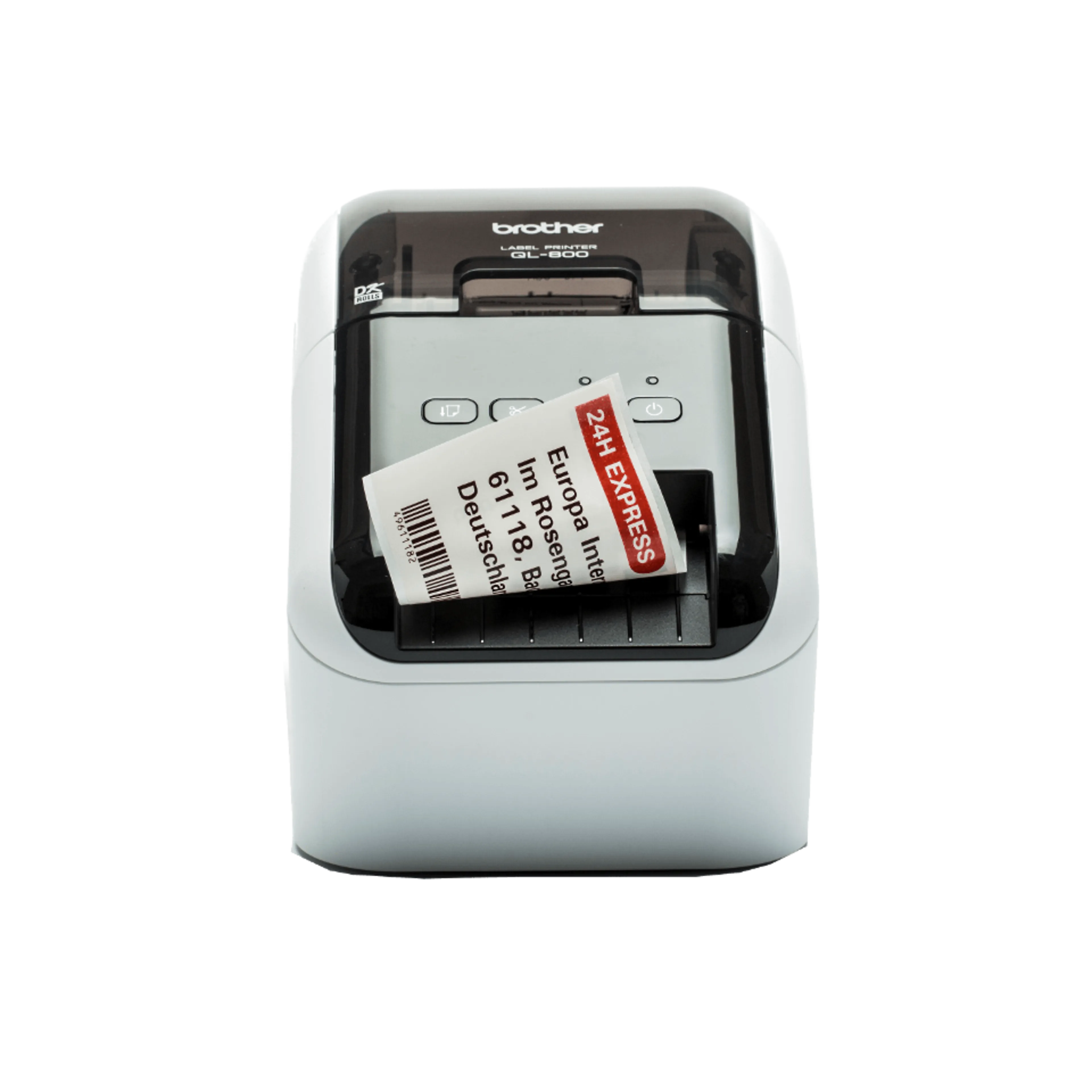 Brother labelprinter QL-800 - 12 tot 62mm - automatisch snijden - USB 2.0 - 2 startersrollen