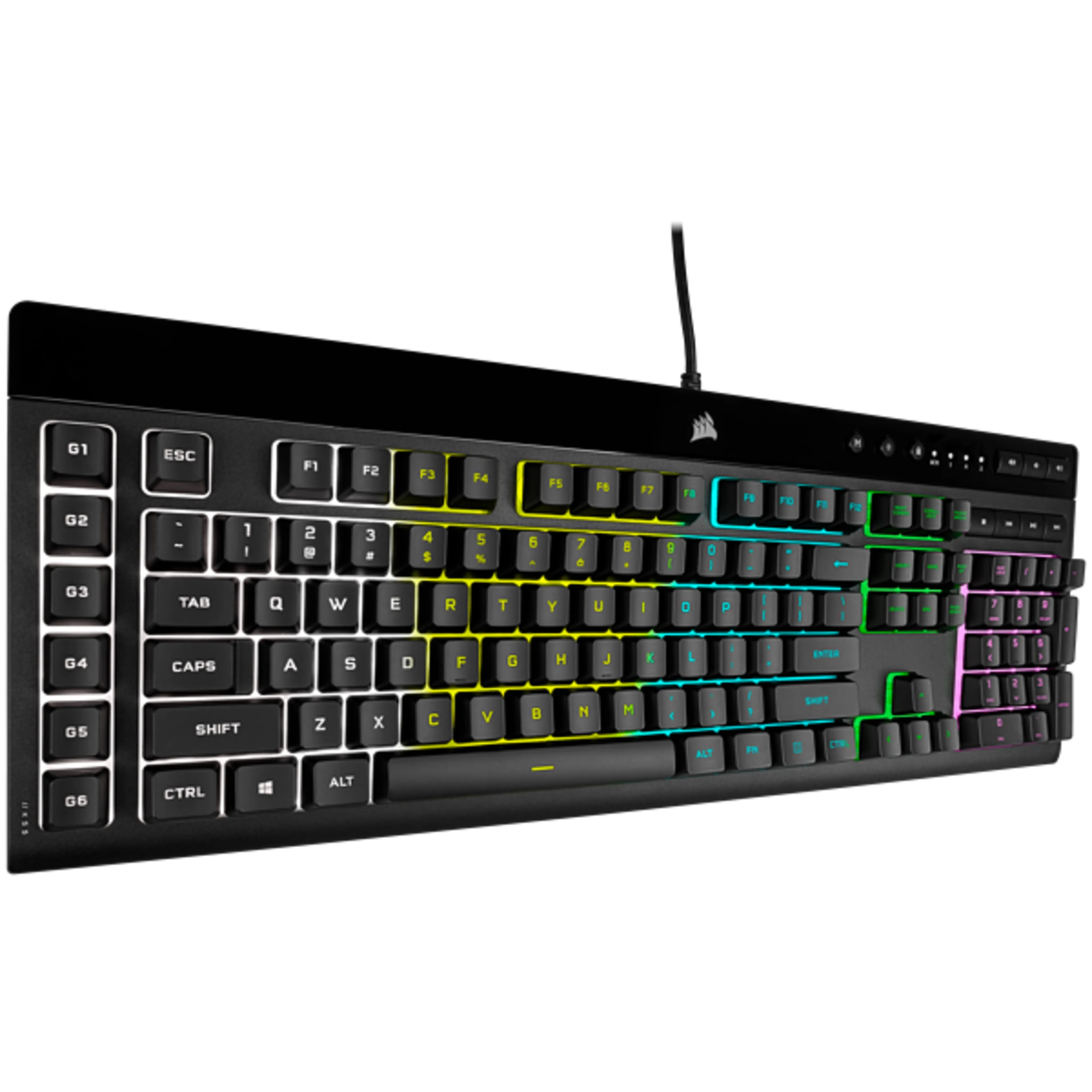 Outlet K55 RGB PRO - gaming - USB 2.0 Type-A - 111 toetsen - IP42 bescherming