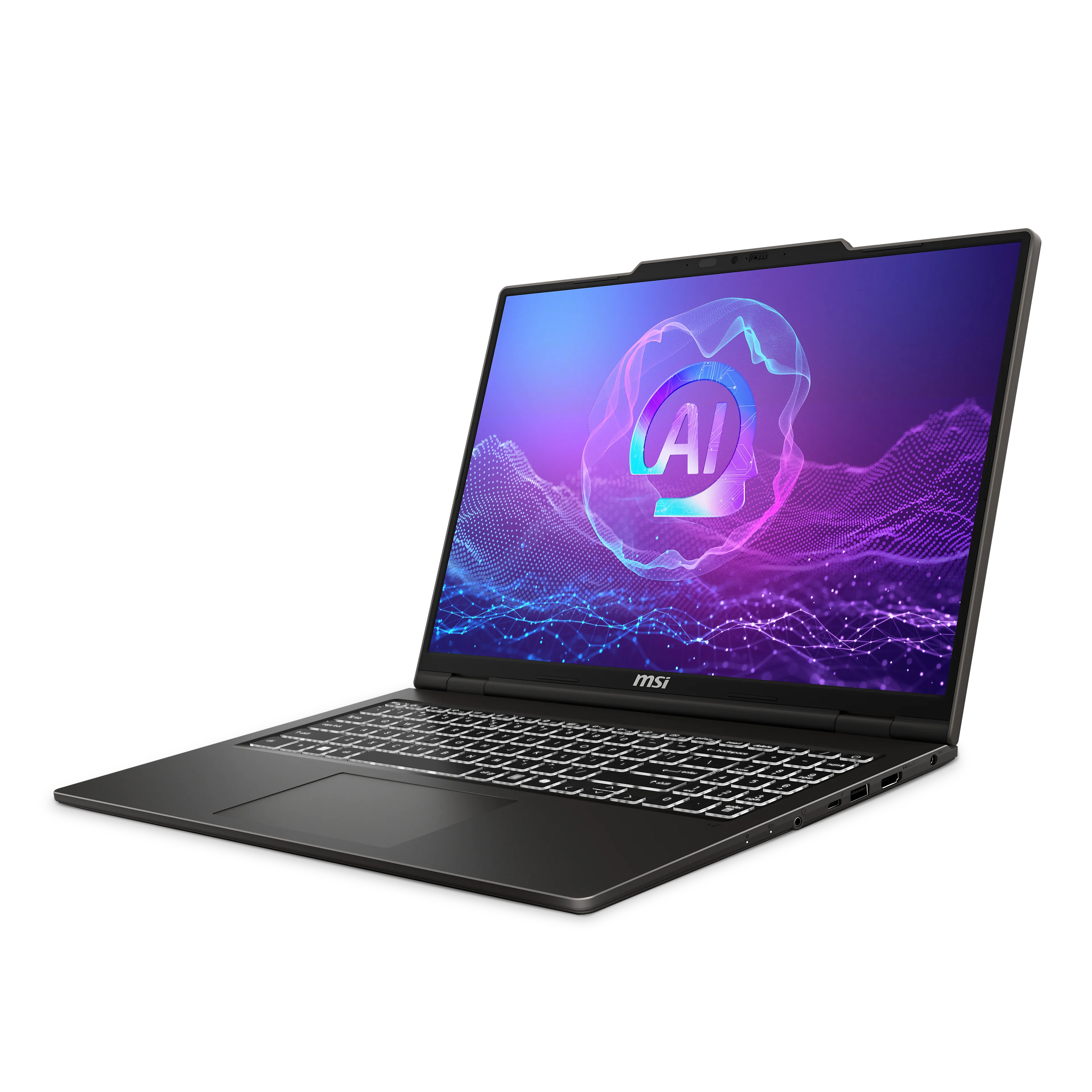 MSI Venture 16 AI A2HMG-068NL - 16" Full HD+ - Intel Core Ultra 7 255H - 32GB RAM - 512GB SSD