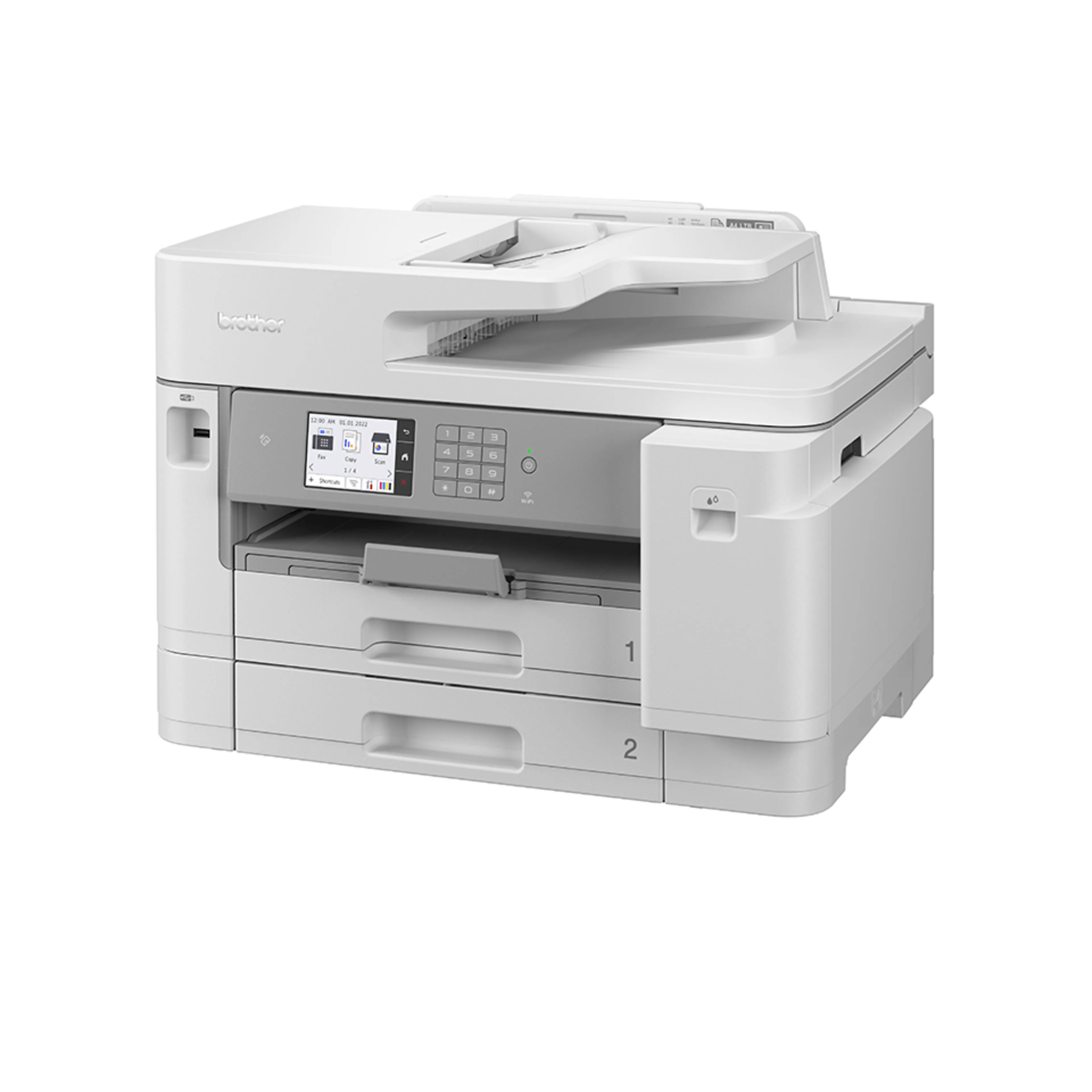 Brother all-in-one kleureninkjetprinter MFC-J5955DW - A3 printmogelijkheden - 33/35 ppm - 512MB geheugen - USB 2.0 Hi-Speed