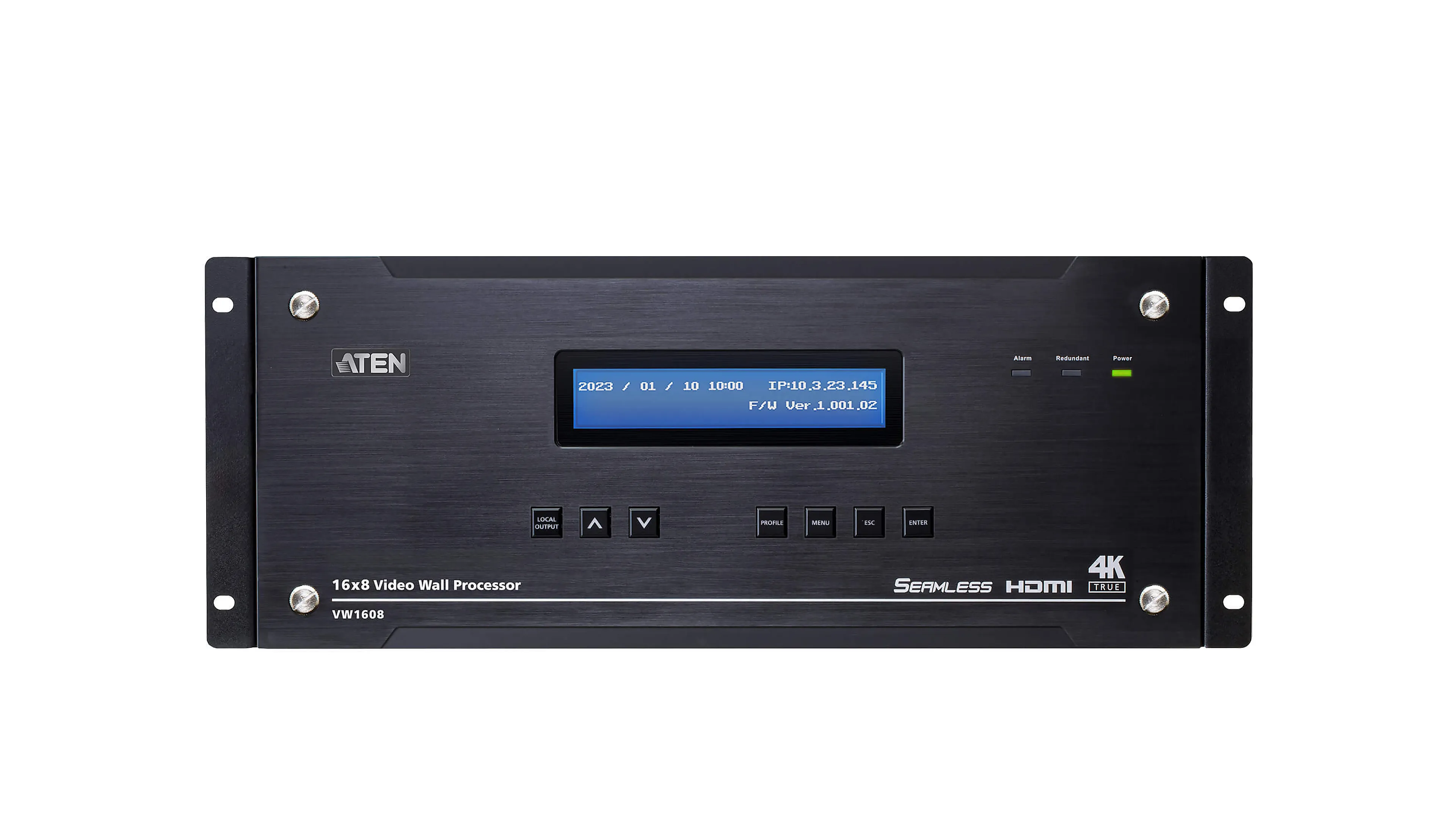 Aten 16 × 8 modulaire videowall-processor - 16 bronnen - 8 displays - 4U-chassis