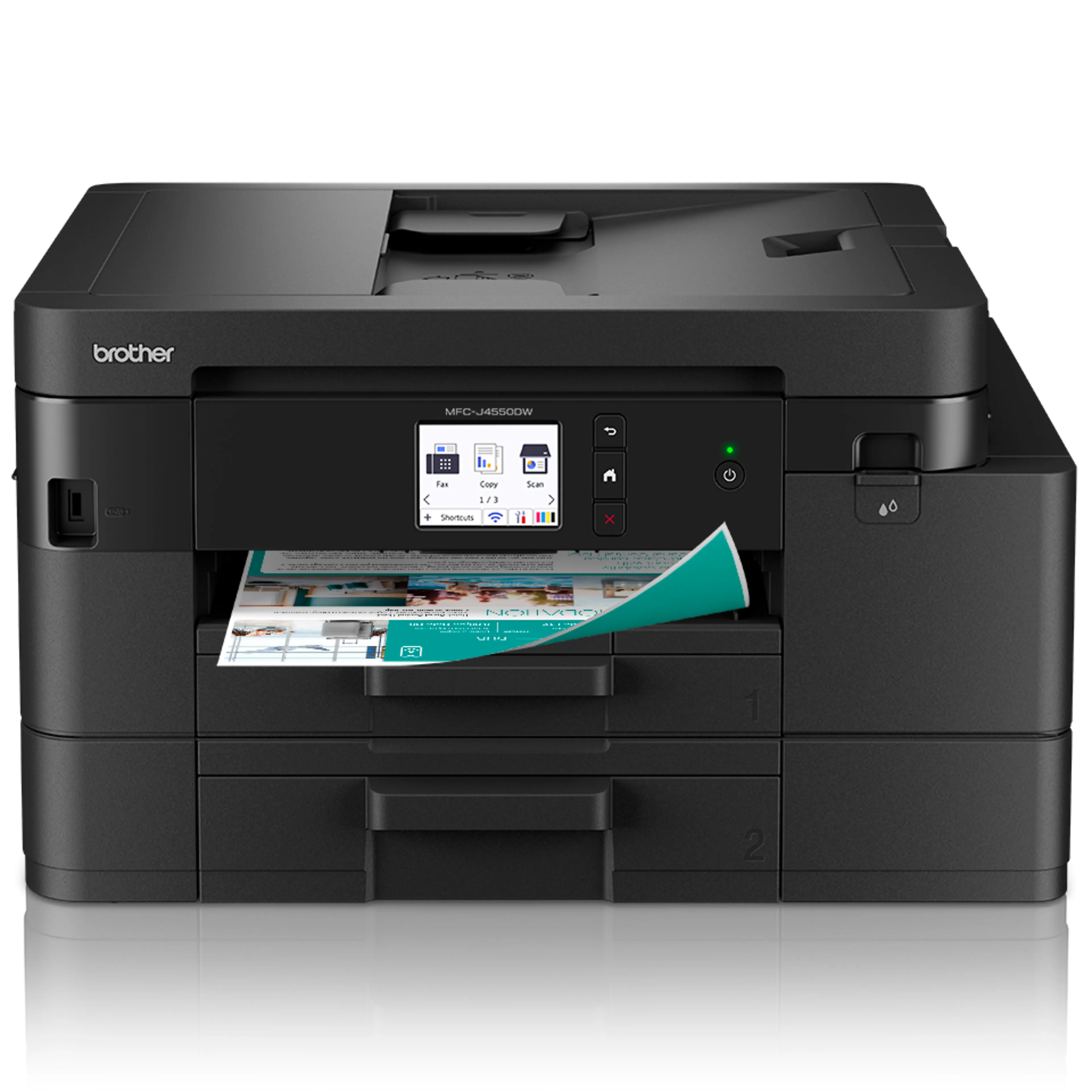 Brother All-in-one MFC-J4550DW - draadloos - Inkjet - 5GHz - 400 vel papiercapaciteit