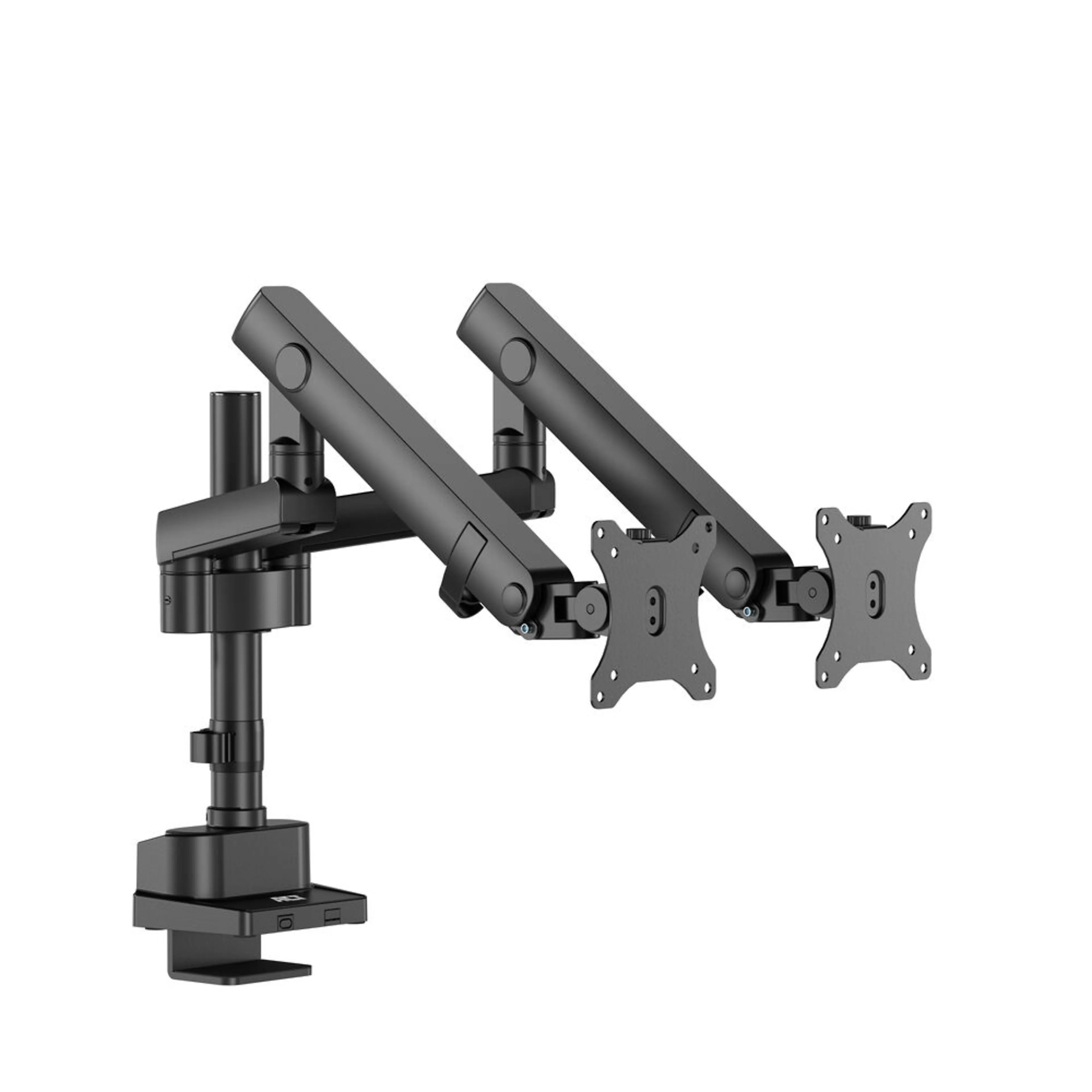 ACT monitorarm office solid pro AC8328 - mechanische veer - 2 schermen - 35" - tot 12kg