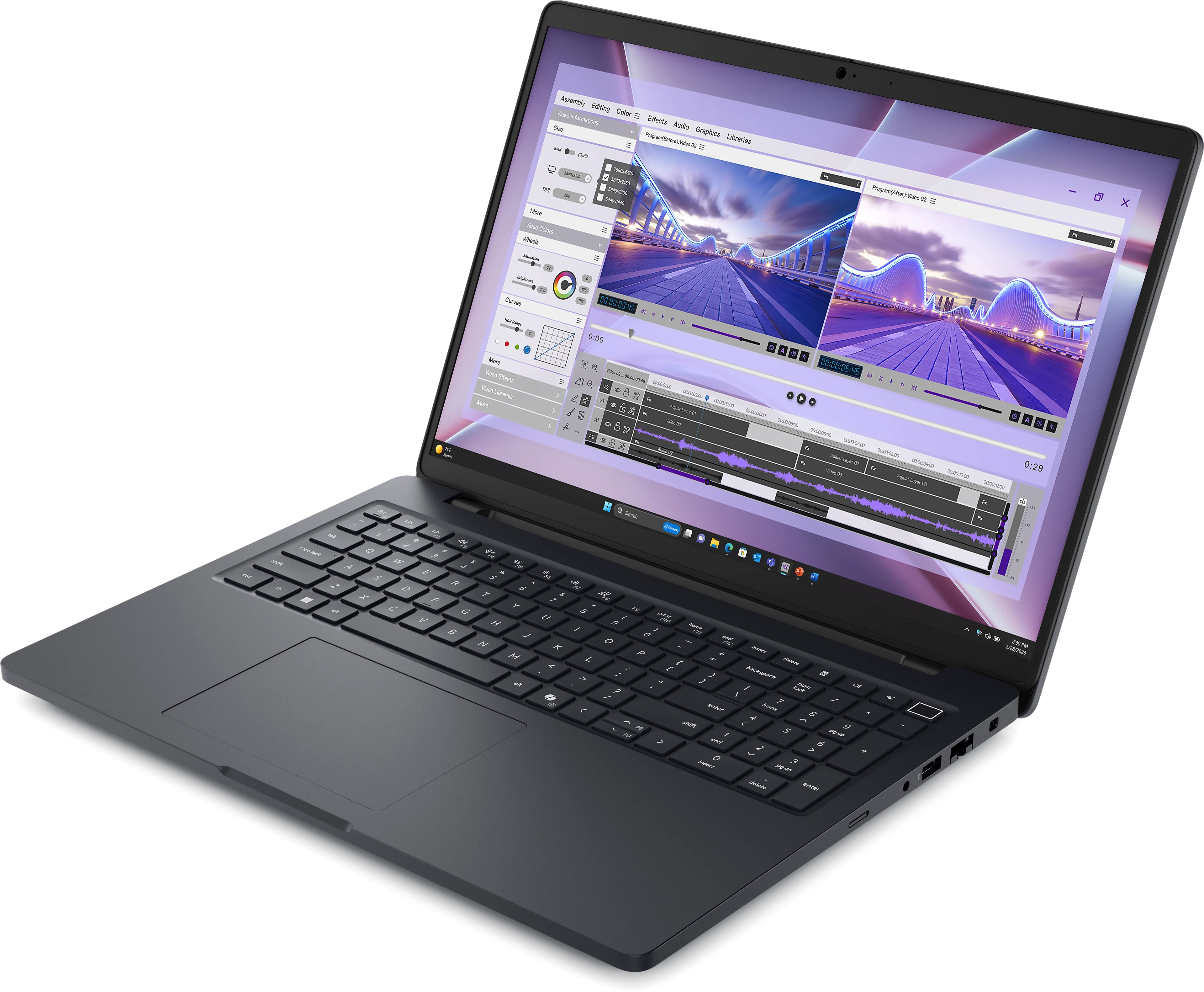 Dell Pro Max 16 U7- 265H - 16" Full HD+ - Intel Core Ultra 7 265H - 16Go RAM - 512Go SSD - NVIDIA RTX PRO 500 - AZERTY BE