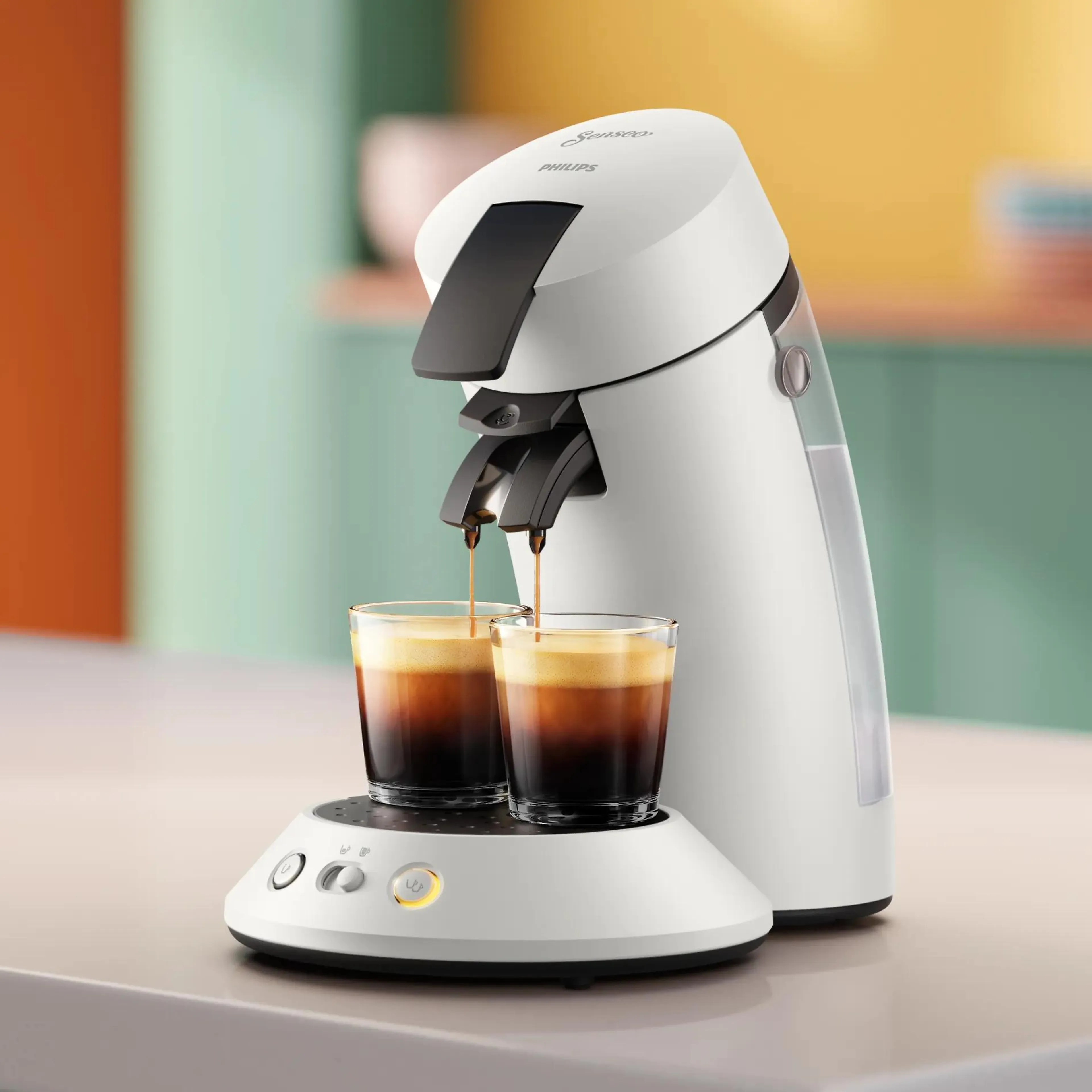 Philips Original Plus CSA210/10 - koffiemachine - wit - intensity select