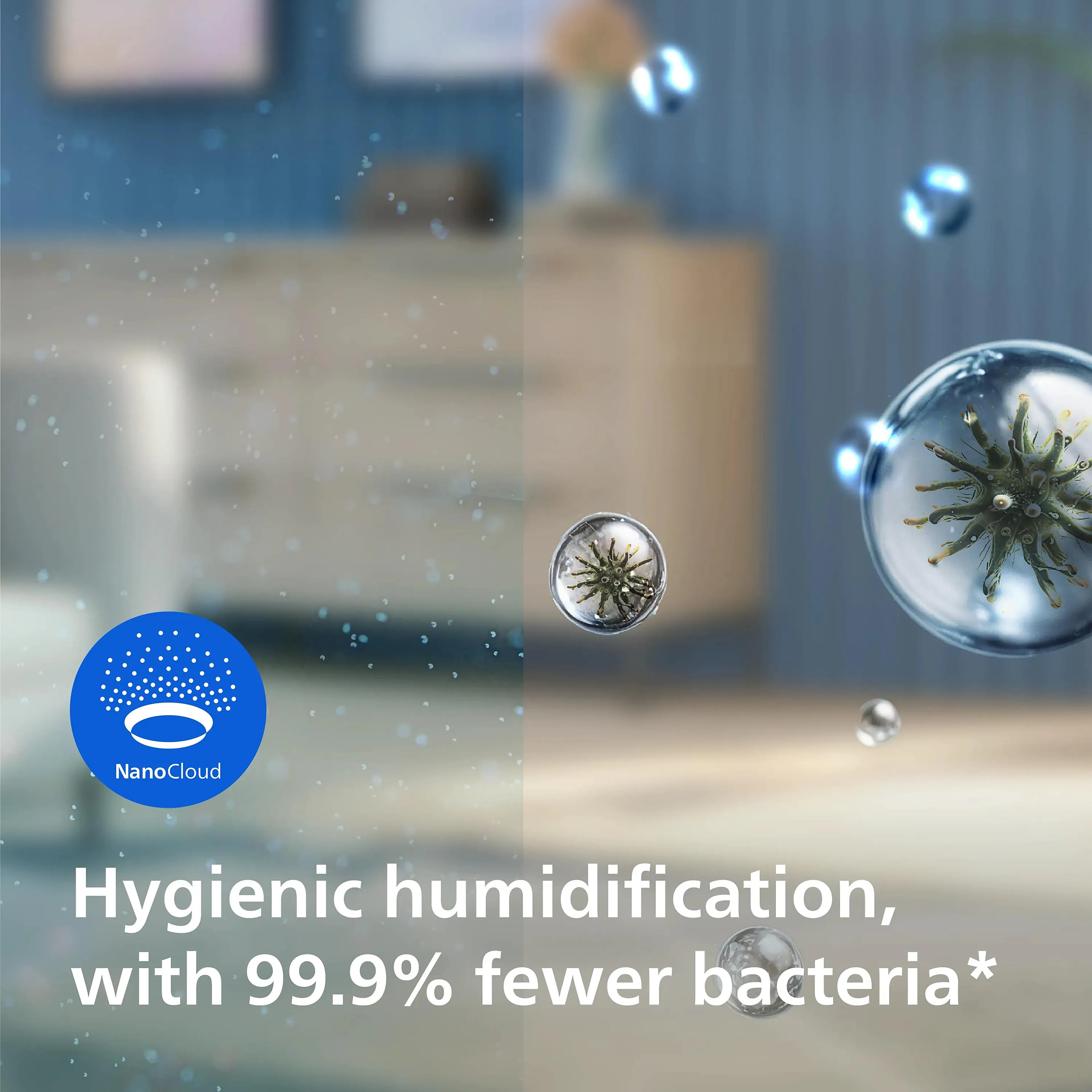 Philips filtre d'humidification d'origine FY2402/00 - technologie NanoCloud