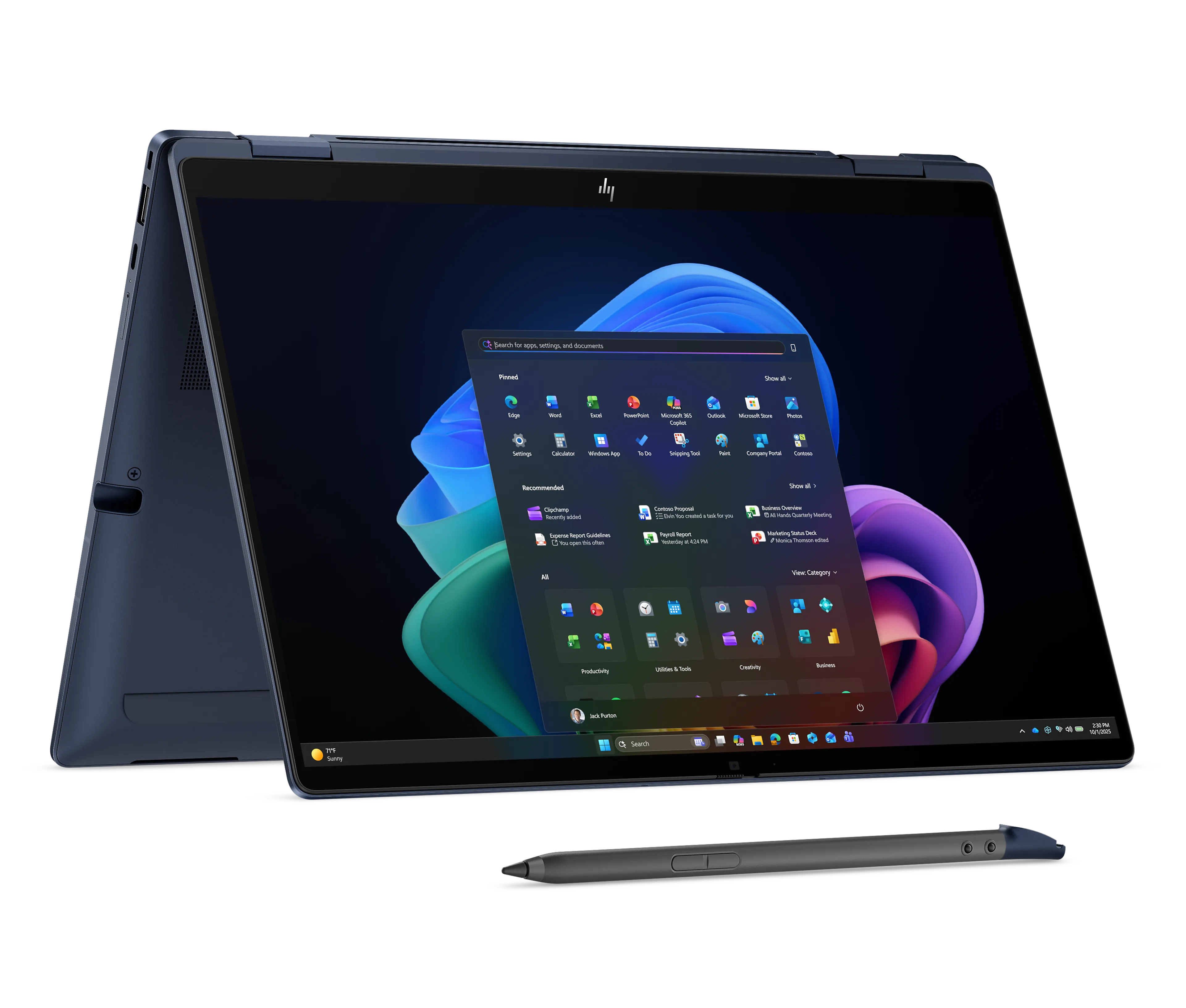 HP EliteBook X Flip G2i 14" - Intel Core Ultra 7 - 32GB - 1TB