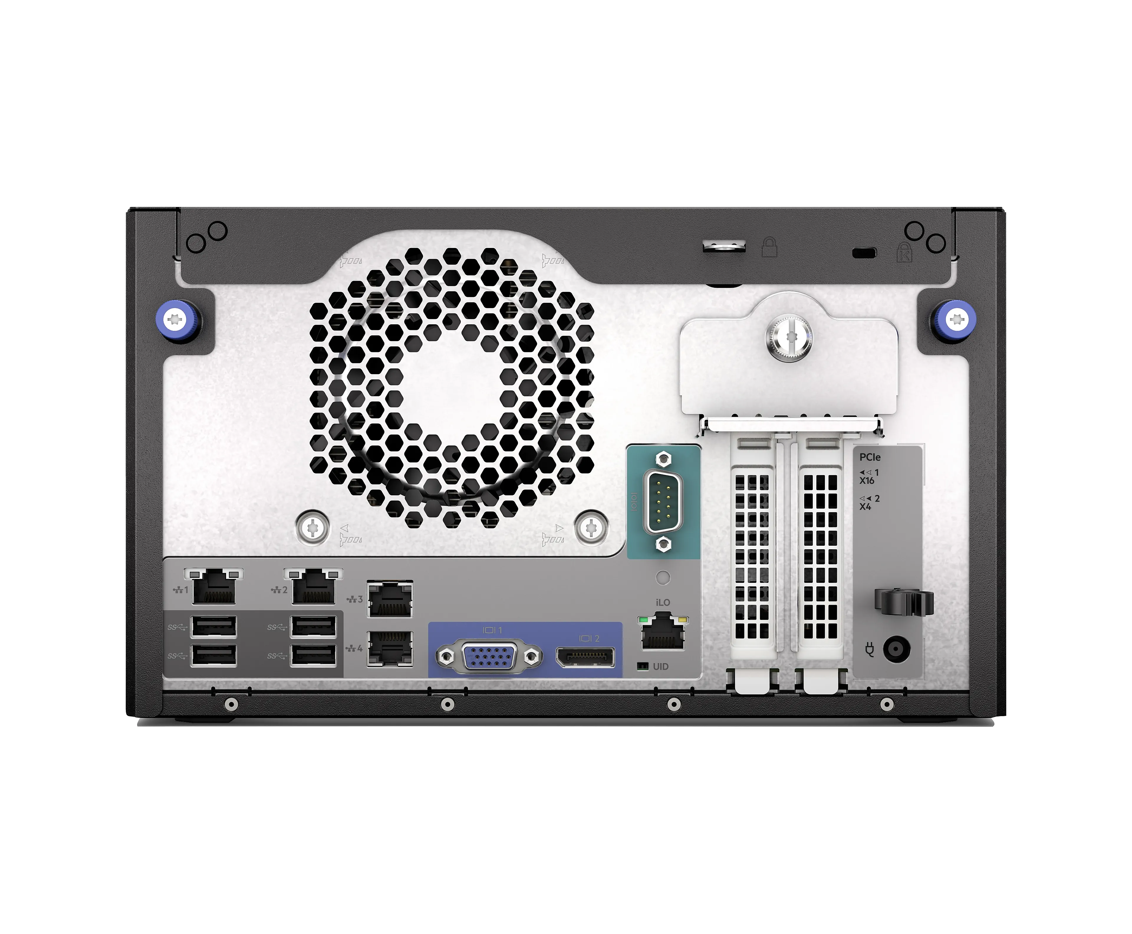 HP Enterprise ProLiant MicroServer Gen11 E-2434 - 32GB RAM - 4LFF - 2x4TB HDD - 180W externe voeding