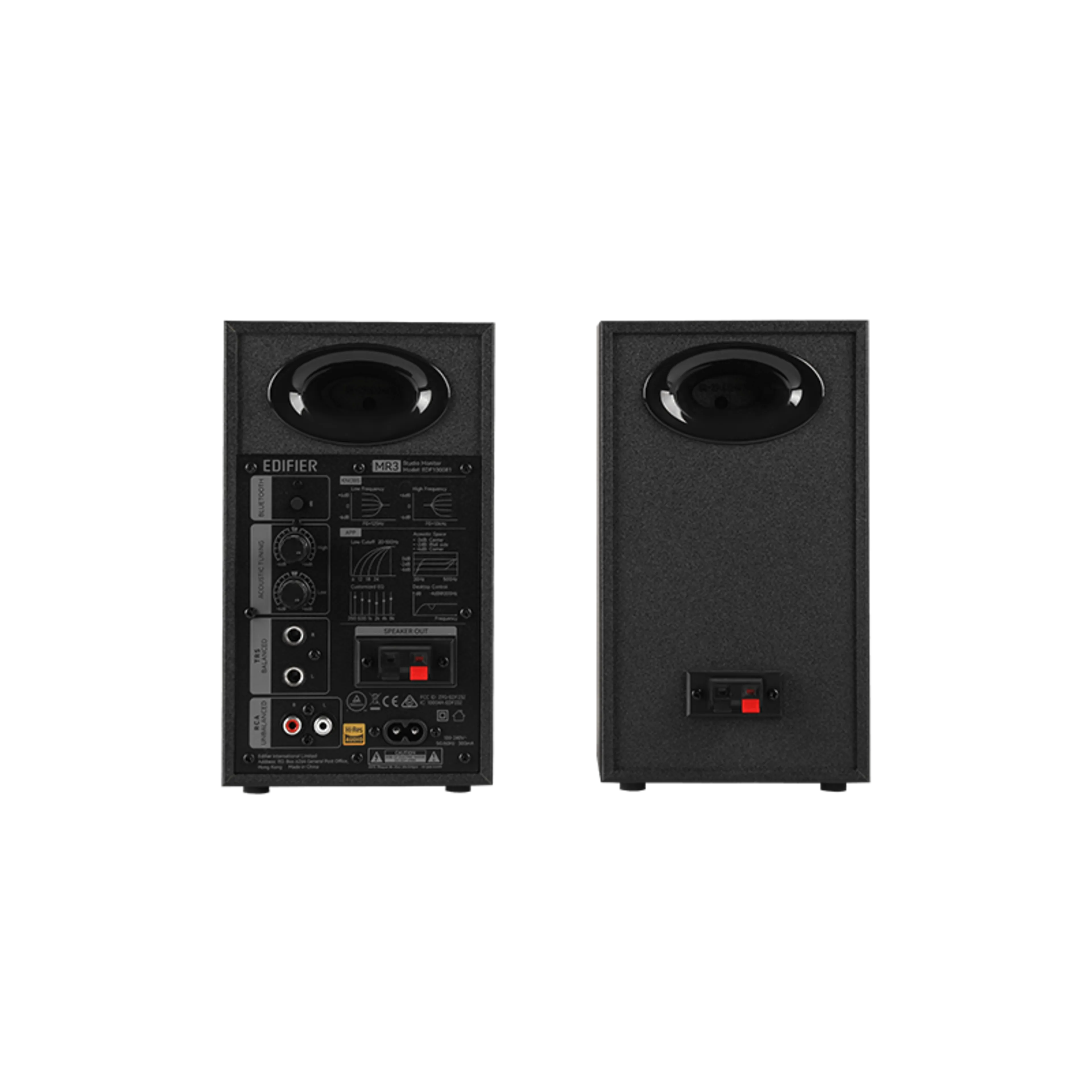 Edifier powered studio monitor speakers MR3-2.0 zwart