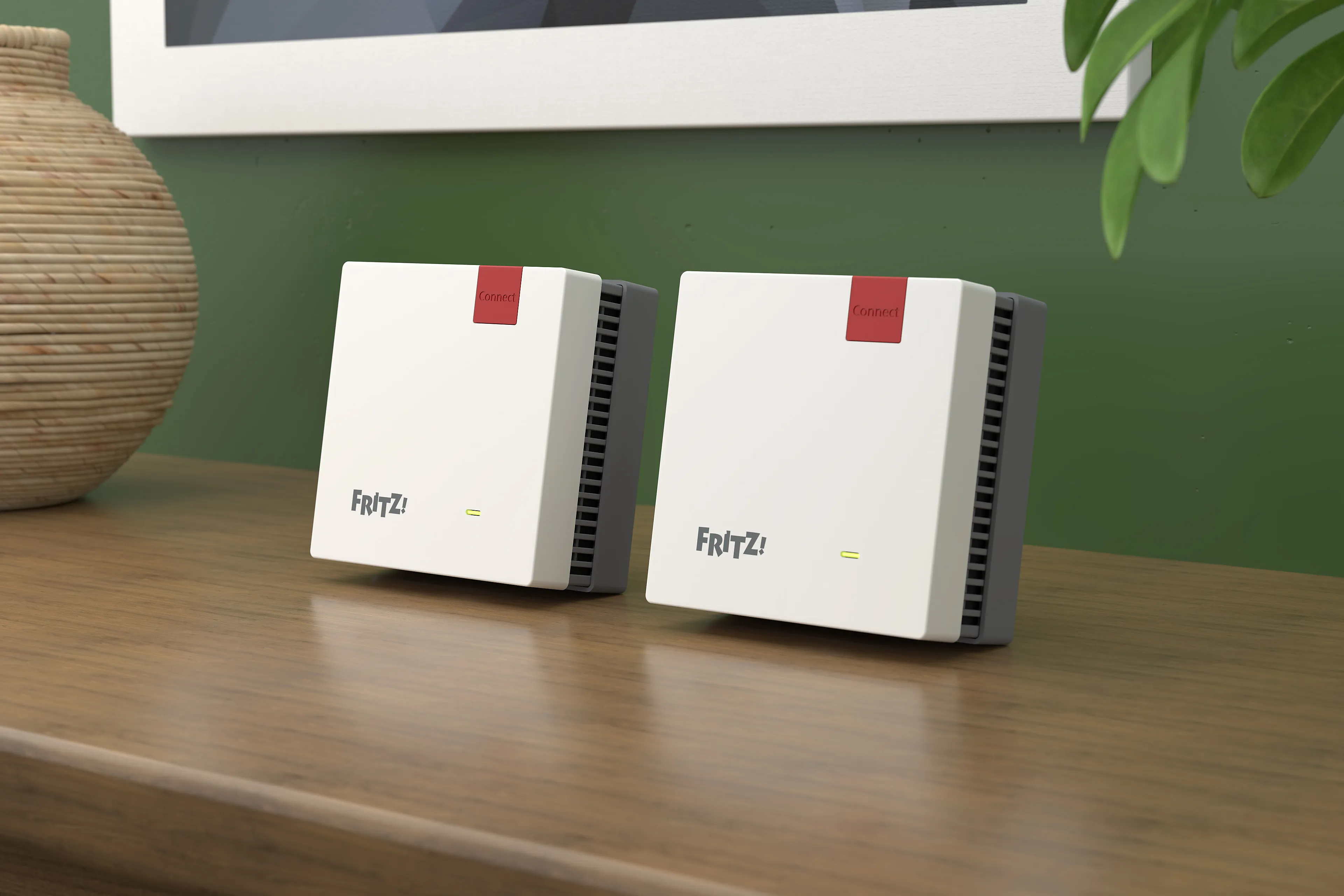 AVM FRITZ! Mesh Set 1700 - Wi-Fi 7 - Débit 3600 Mbit/s - Lot de 2