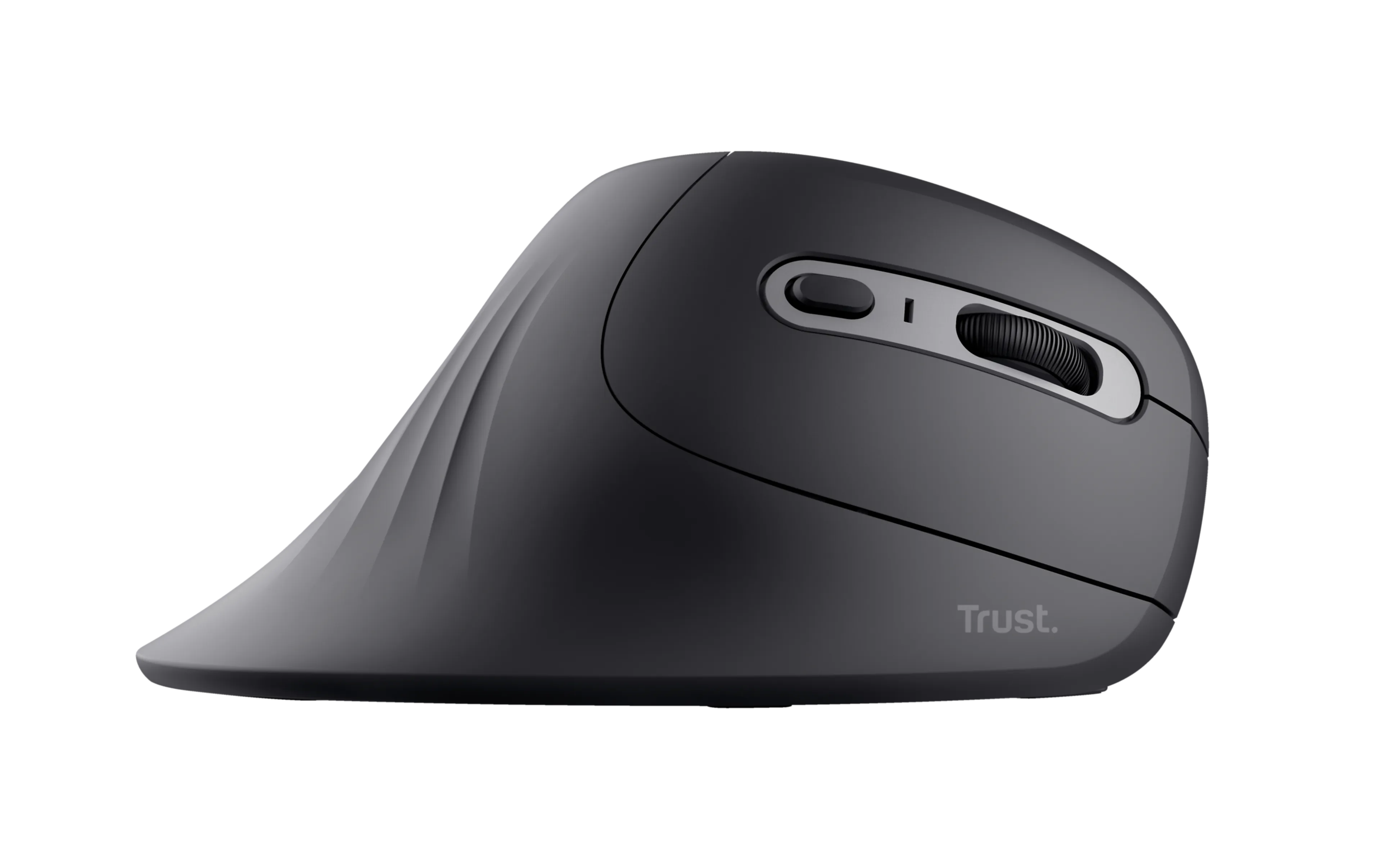 Trust Verro ergonomische draadloze muis - draadloos - verticaal ontwerp - rechtshandig - zwart
