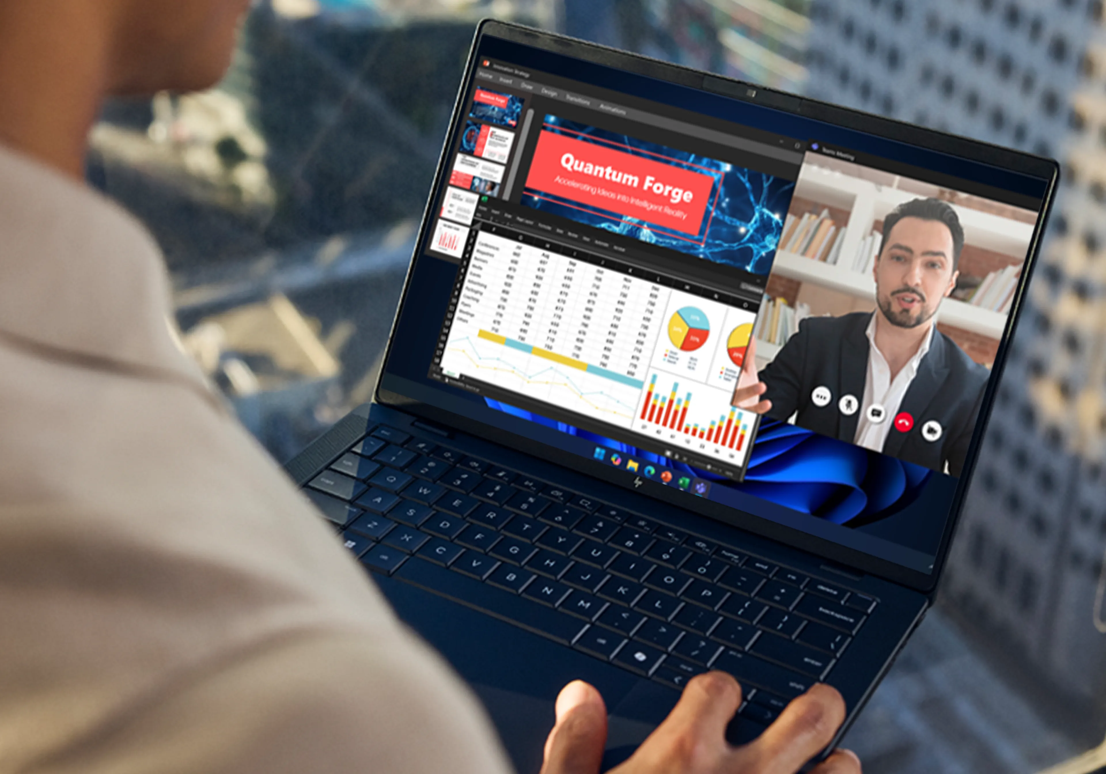 HP EliteBook X EliteBook X G2i 14 Next Gen AI PC - 14" - Intel Core Ultra 7 - 32GB - 1TB
