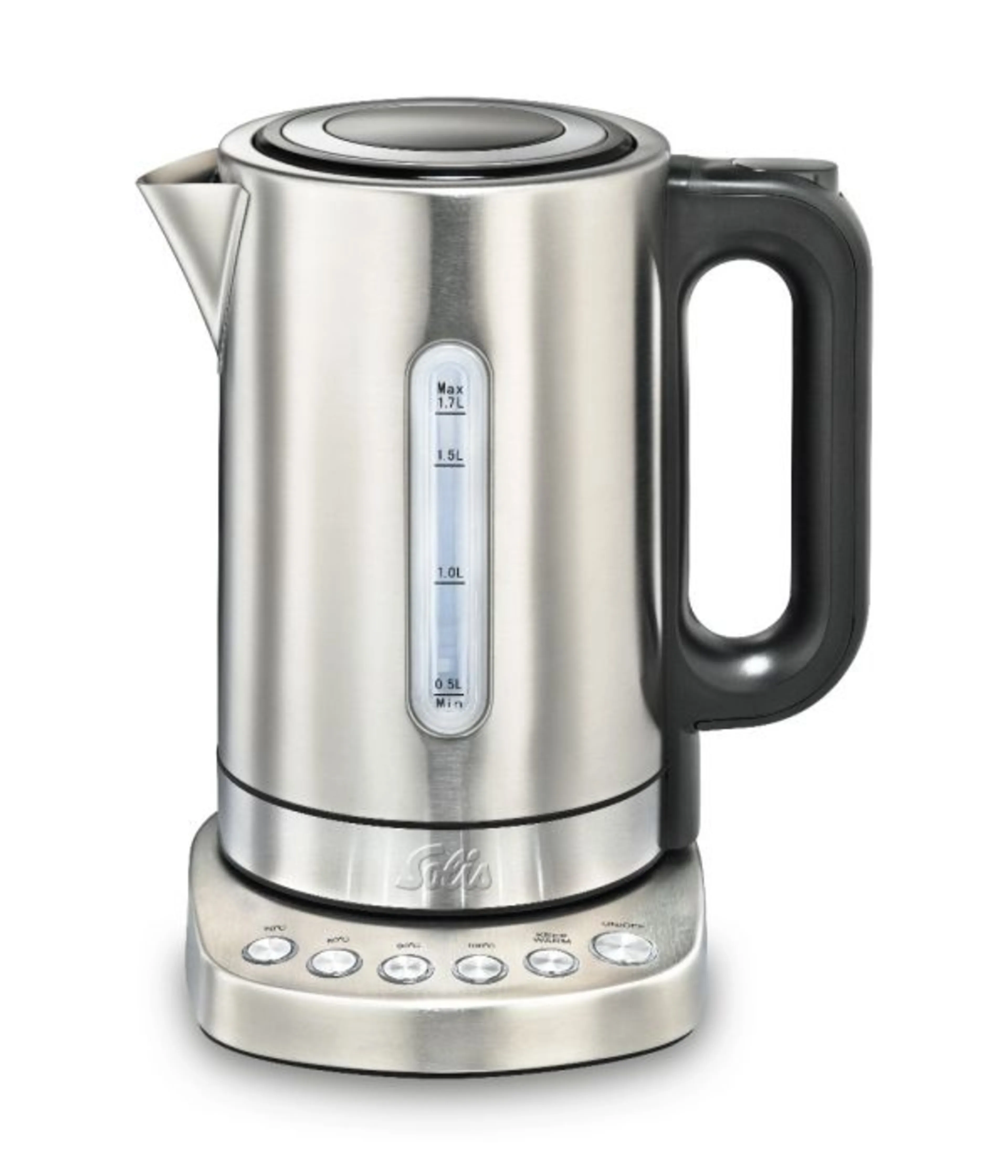 Solis vario temp kettle - 1,7 liter - 4 temperatuurstanden - 1800 - 2200 W