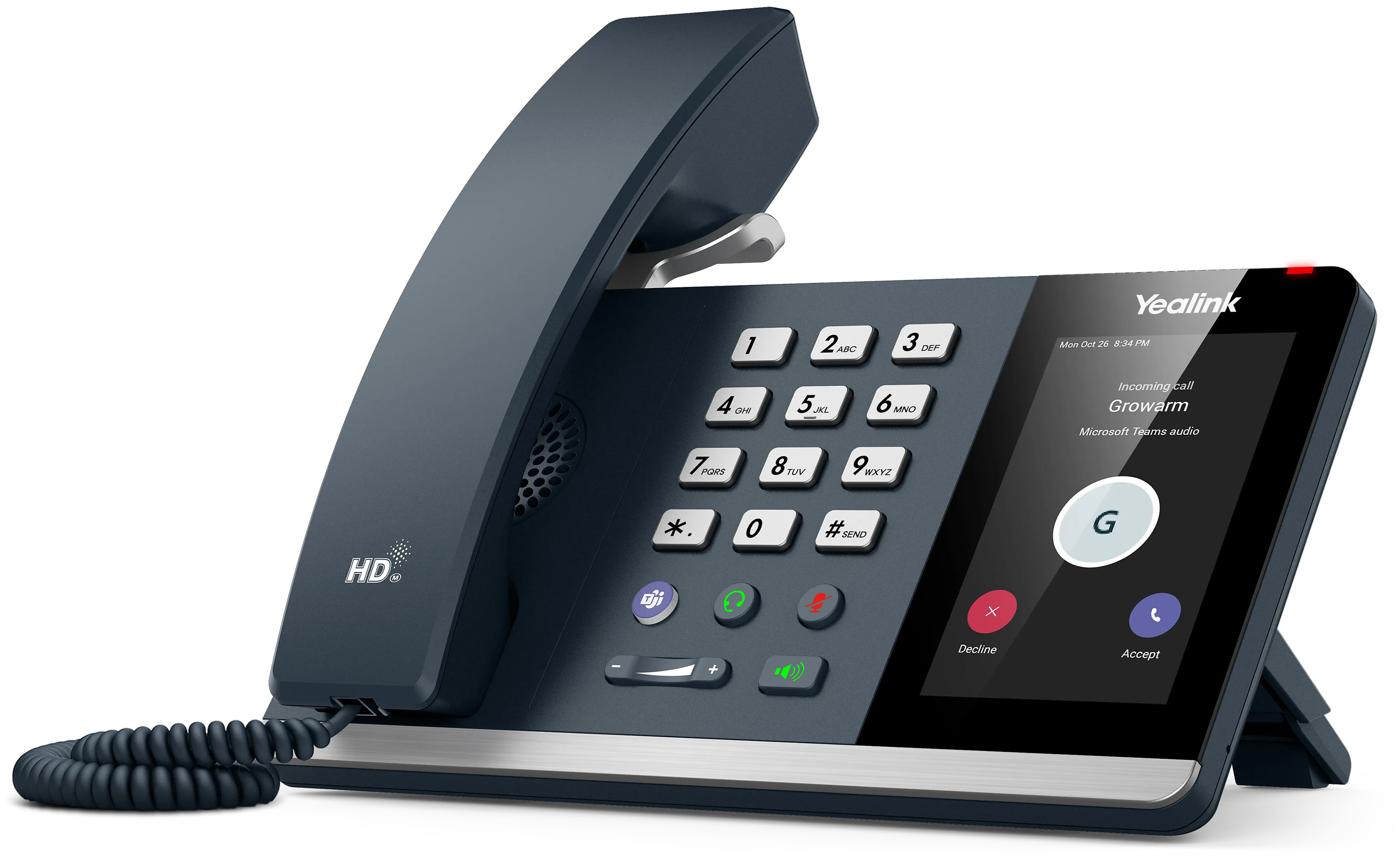 Yealink MP54 E2 Teams - 4 inch touchscherm - Android 13 - Bluetooth 5.2 - Dual Band Wi-Fi 5