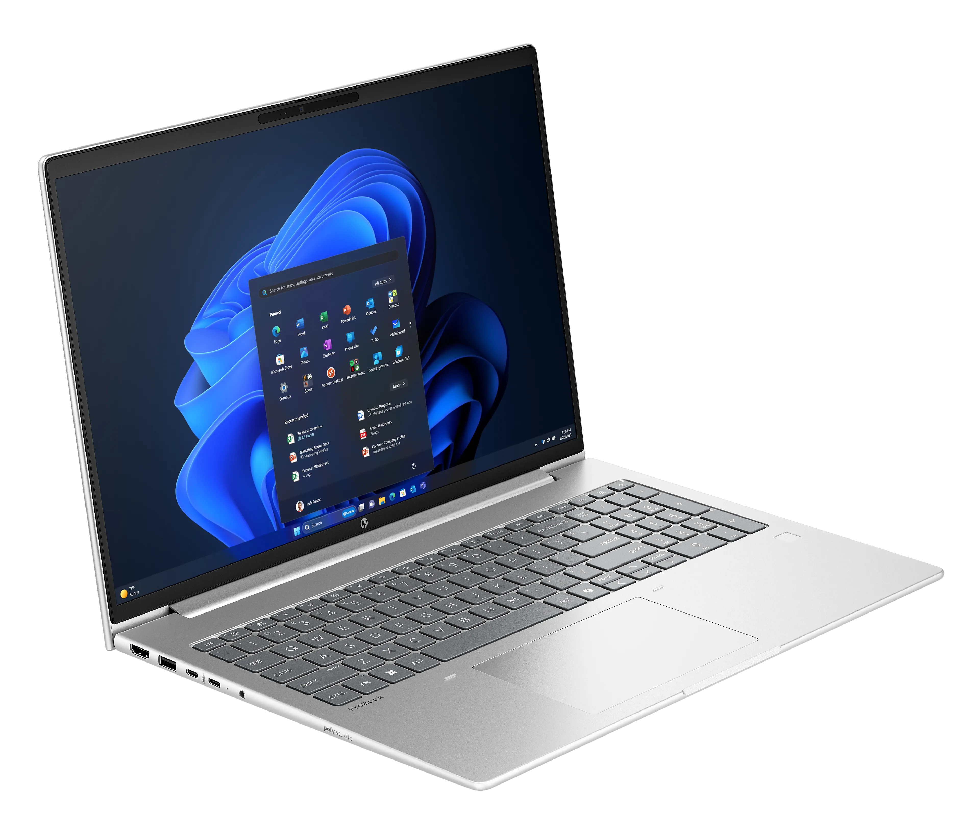 HP ProBook 4 G1i AI - 16" - Intel Core Ultra 7 - 16GB - 512GB