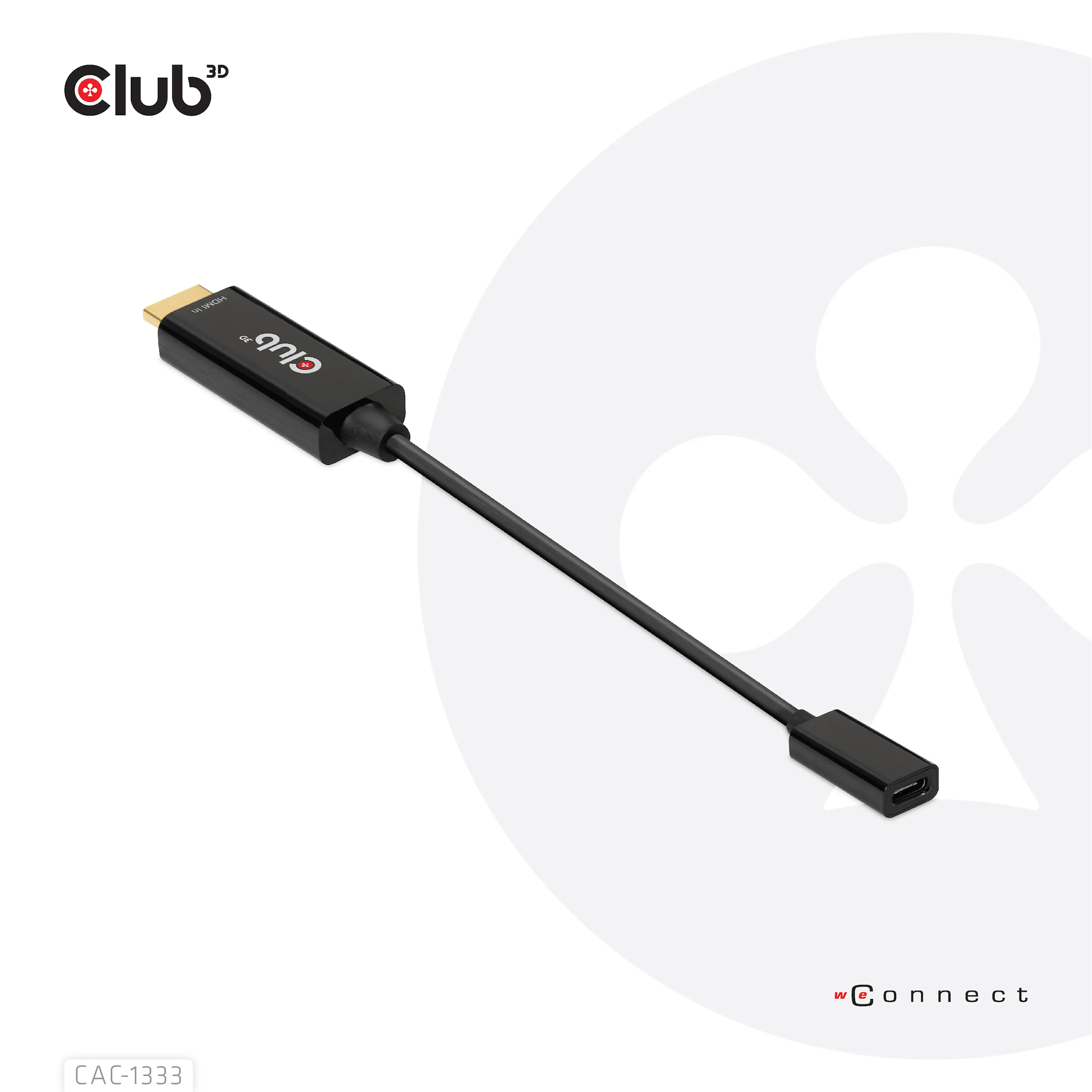 Club 3D HDMI to USB Type-C 4K60Hz Active Adapter M/F