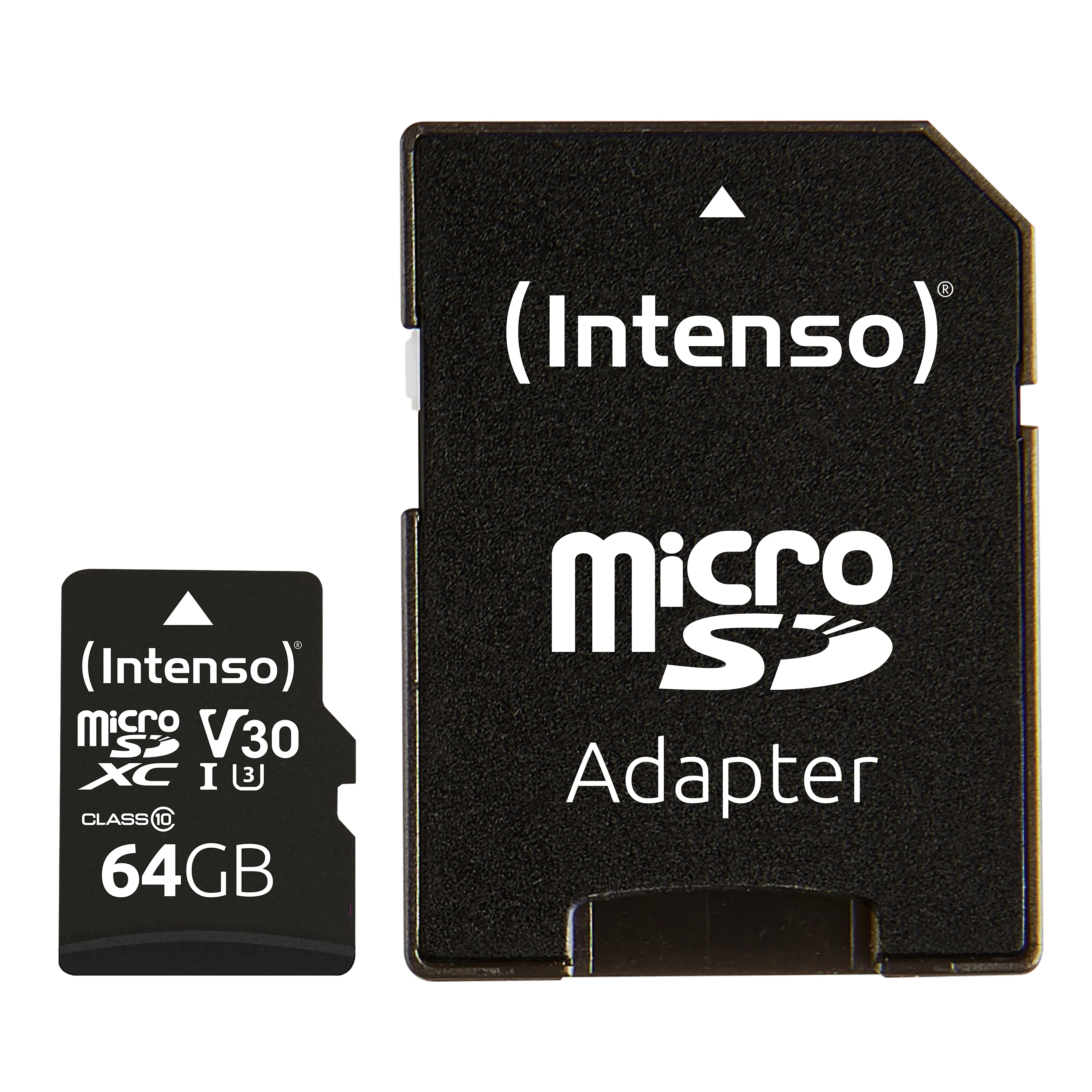 Intenso microSD Professional 64GB SDXC - Class 10 - UHS-I - U3 - V30