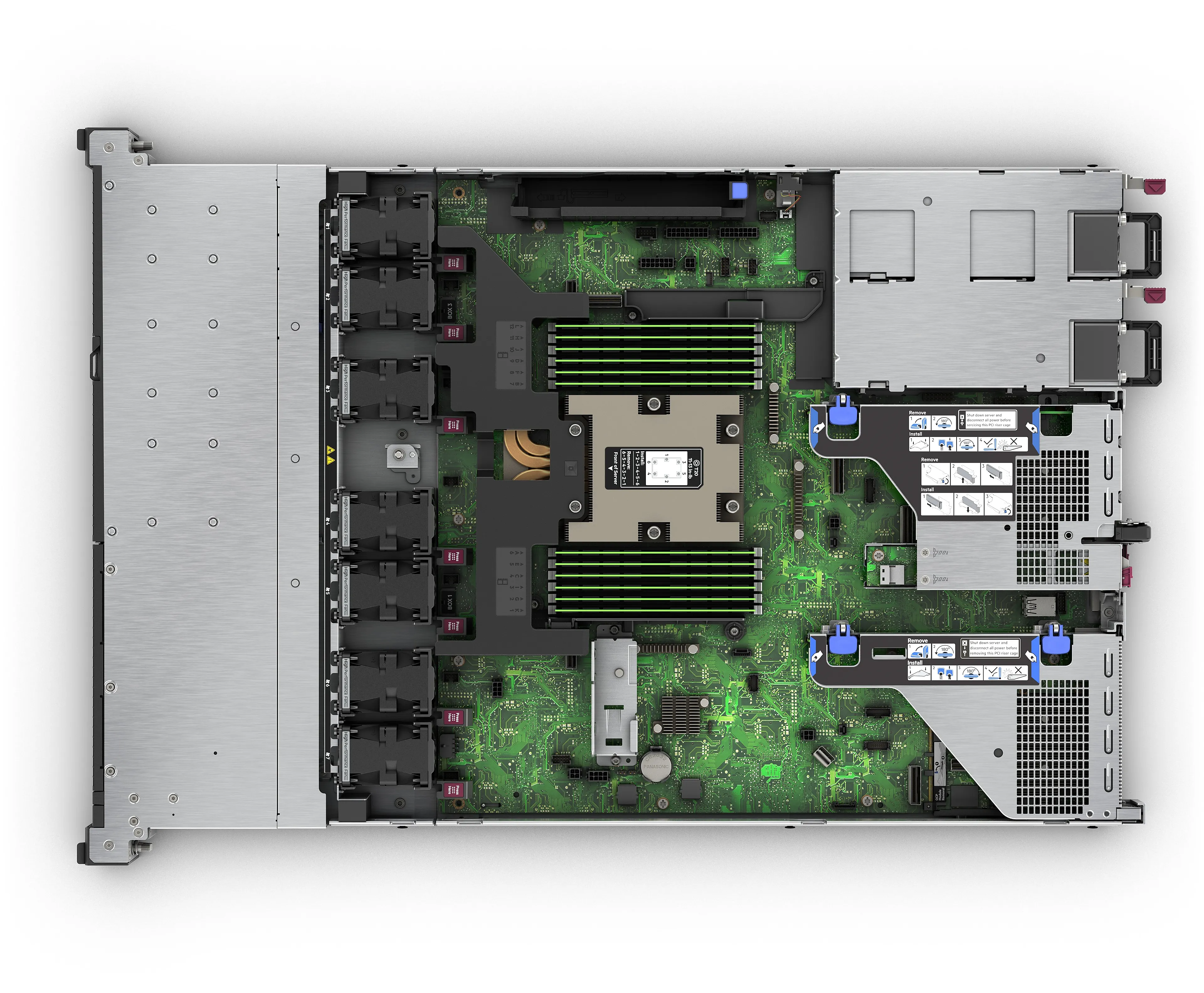 HP Enterprise ProLiant DL325 Gen11 9115 2.6GHz 16c 2x32GB-R 8SFF MR408i-o NC BCM5719 2x1000W ps EU server