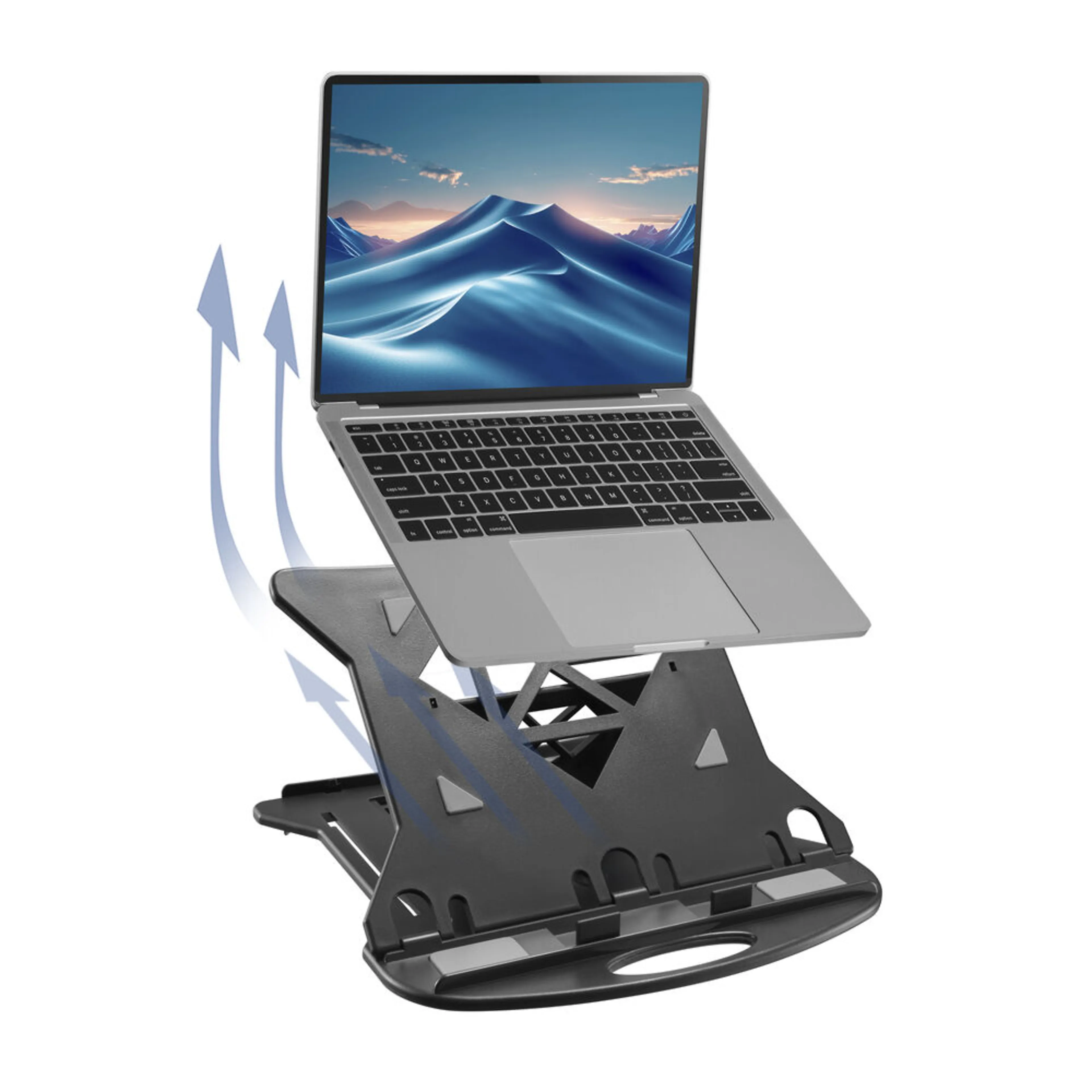 ACT Support pliable pour ordinateur portable avec 7 hauteurs réglables